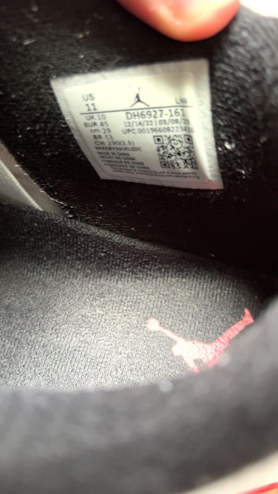 Jordan Brand Jordan 4 Red Cement Size US 11 / EU 44 - 5 Thumbnail