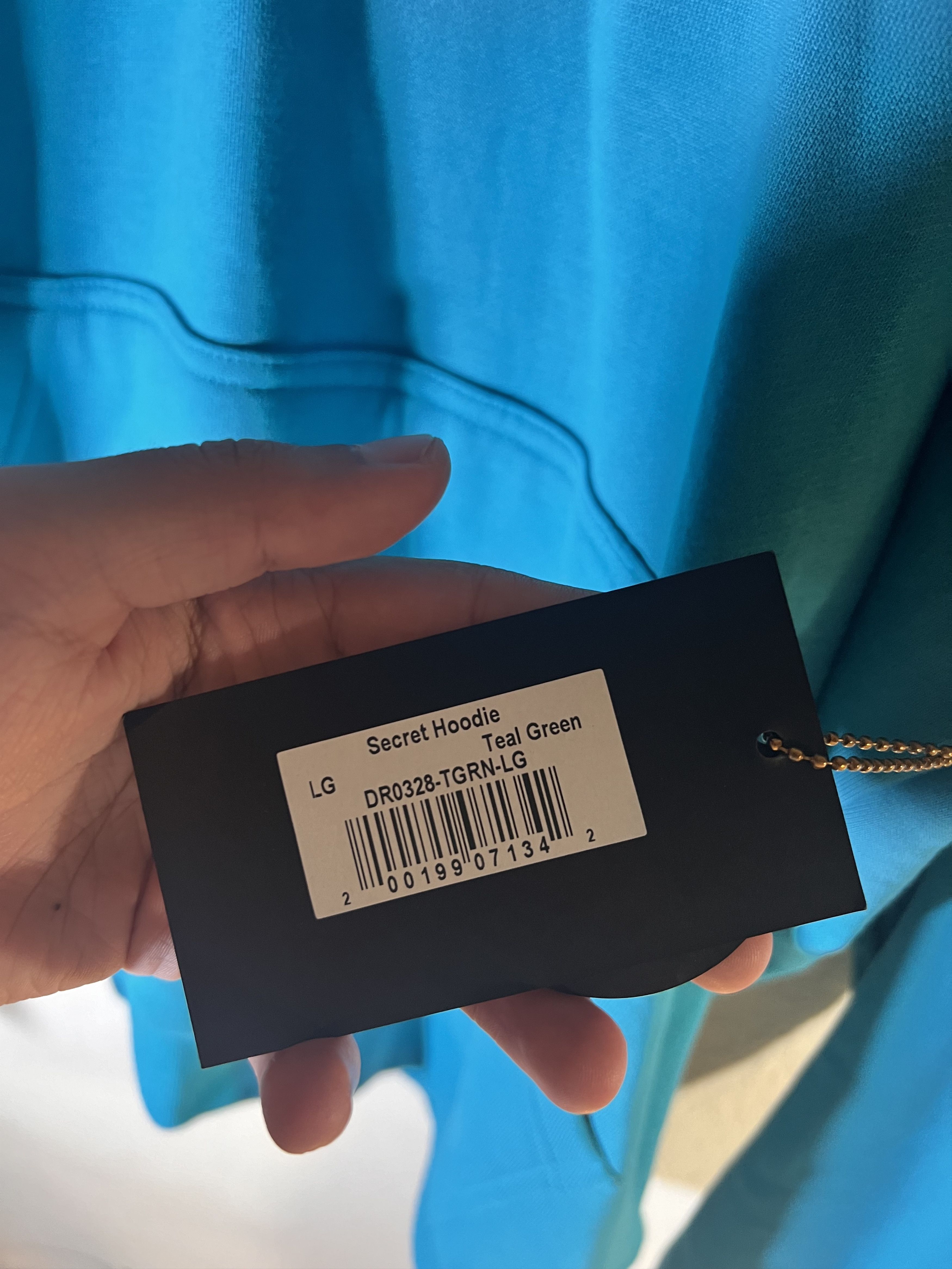 Drew House Drew House Secret Hoodie Teal Green L Size US L / EU 52-54 / 3 - 6 Thumbnail