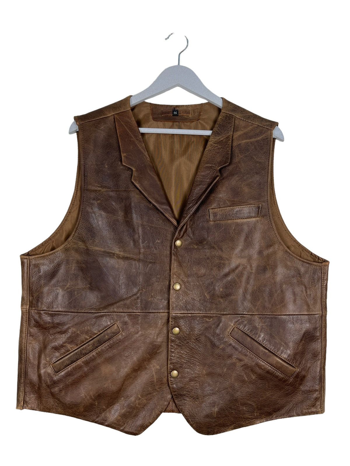 Other 🔥 VEST CORONADO LEATHER TANK TOP Size US M / EU 48-50 / 2 - 2 Thumbnail