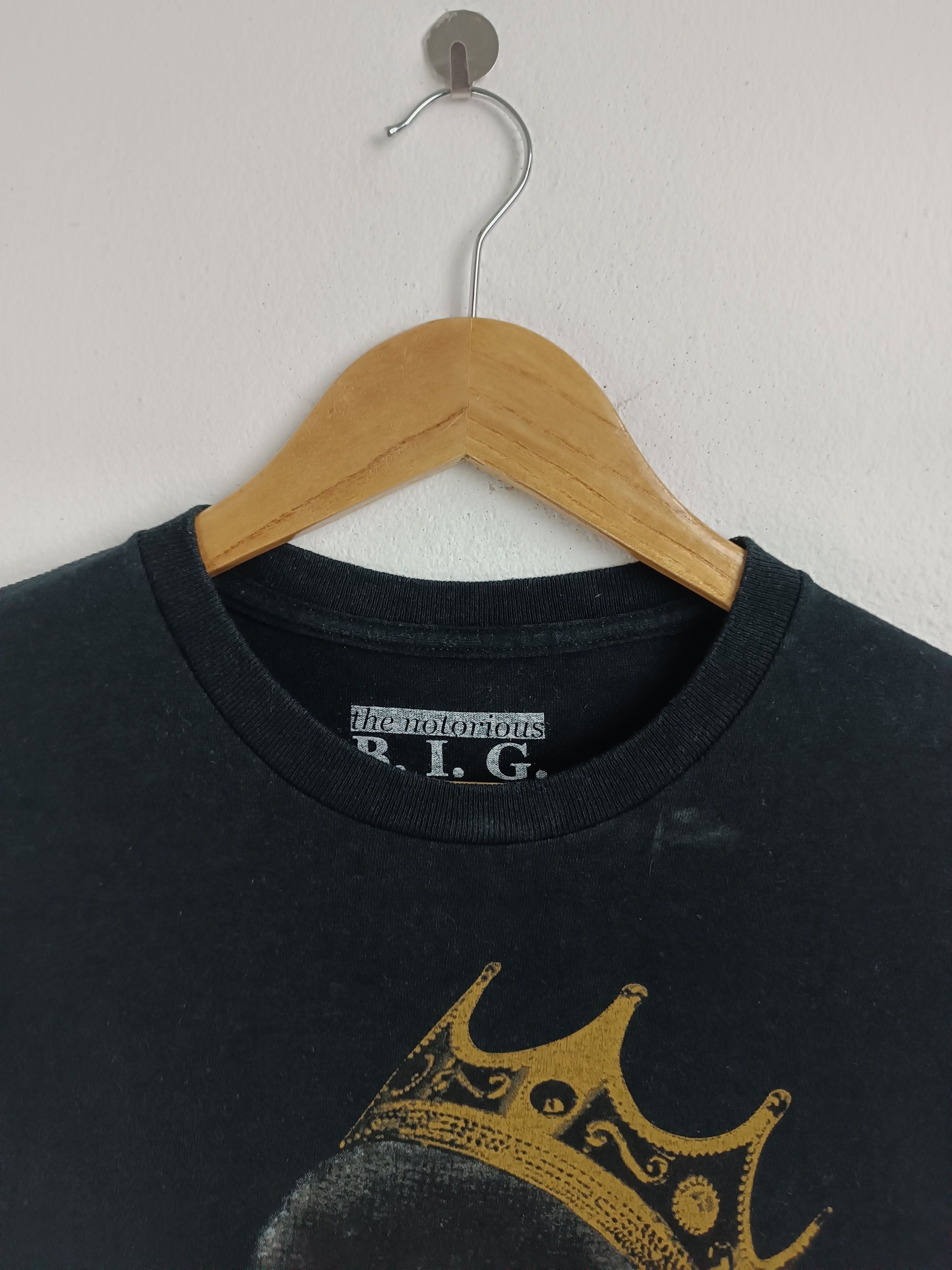 Rap Tees VINTAGE BIGGIE SMALL NOTORIUS BIG RAP HIP HOP DRE SNOOP Size US M / EU 48-50 / 2 - 8 Thumbnail