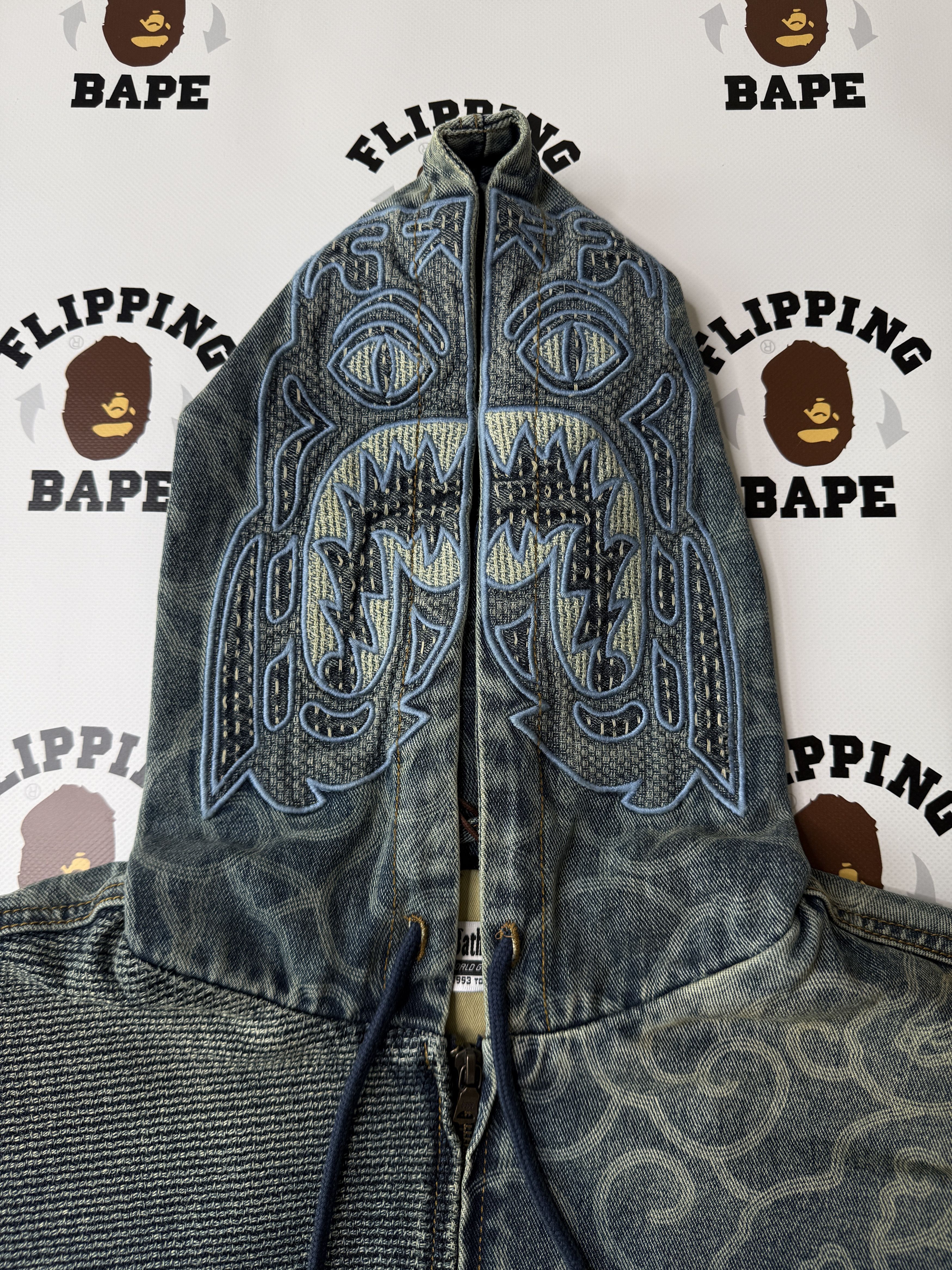 Bape BAPE CLOUD CAMO JACQUARD UPCYCLED ACTIVE JACKET Size US XL / EU 56 / 4 - 5 Thumbnail