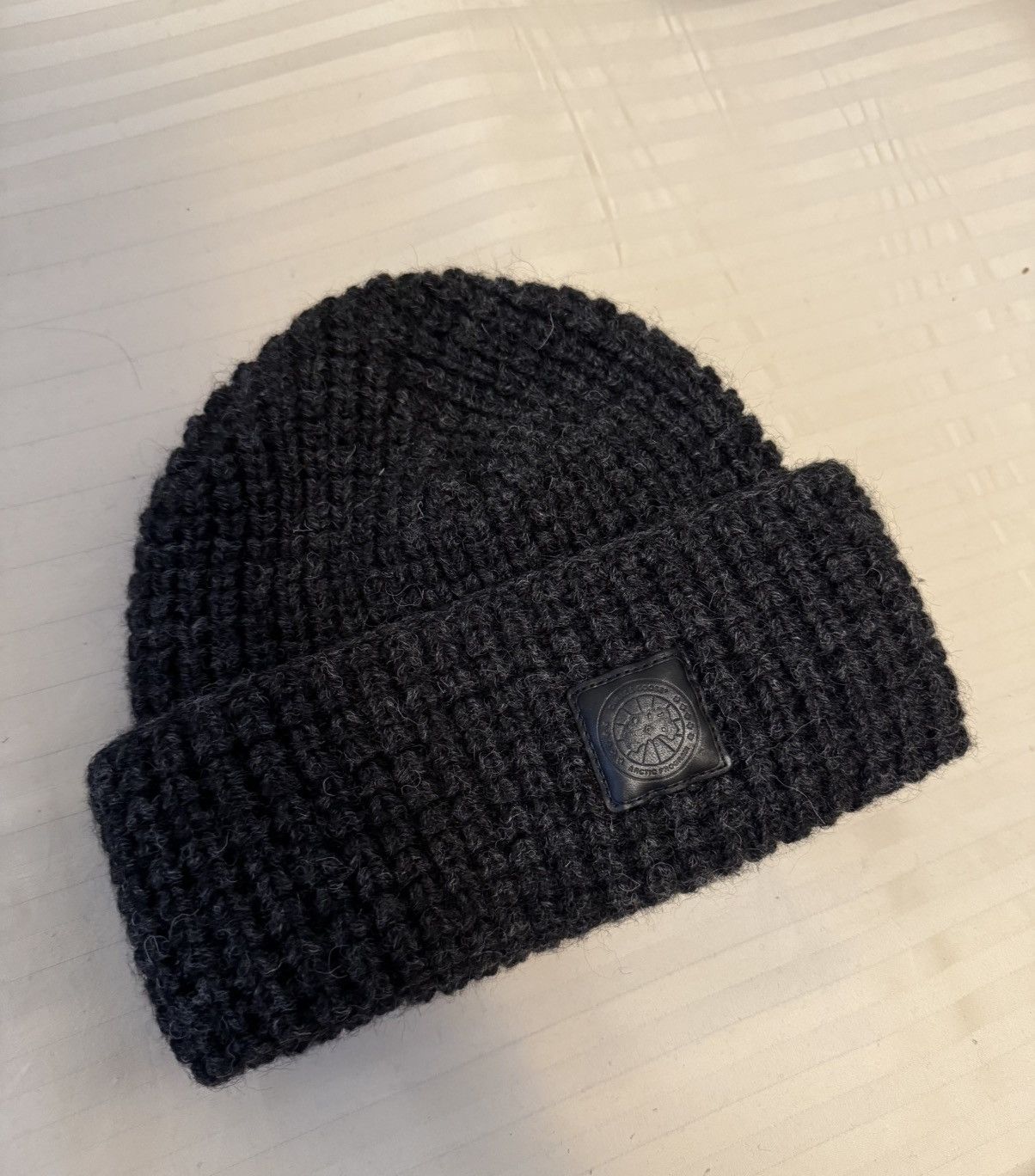 Canada Goose 🔥Brand New🔥Waffle Toque Wool Beanie Size ONE SIZE - 2 Thumbnail