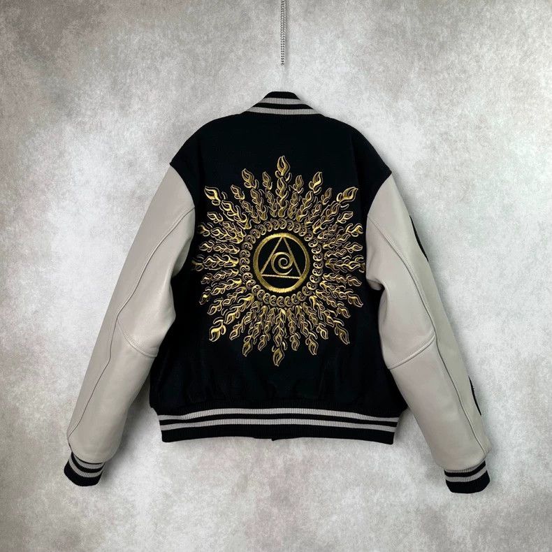 Dries Van Noten dries van noten Embroidered jacket with joint badge 2502-Ne Size US M / EU 48-50 / 2 - 3 Thumbnail