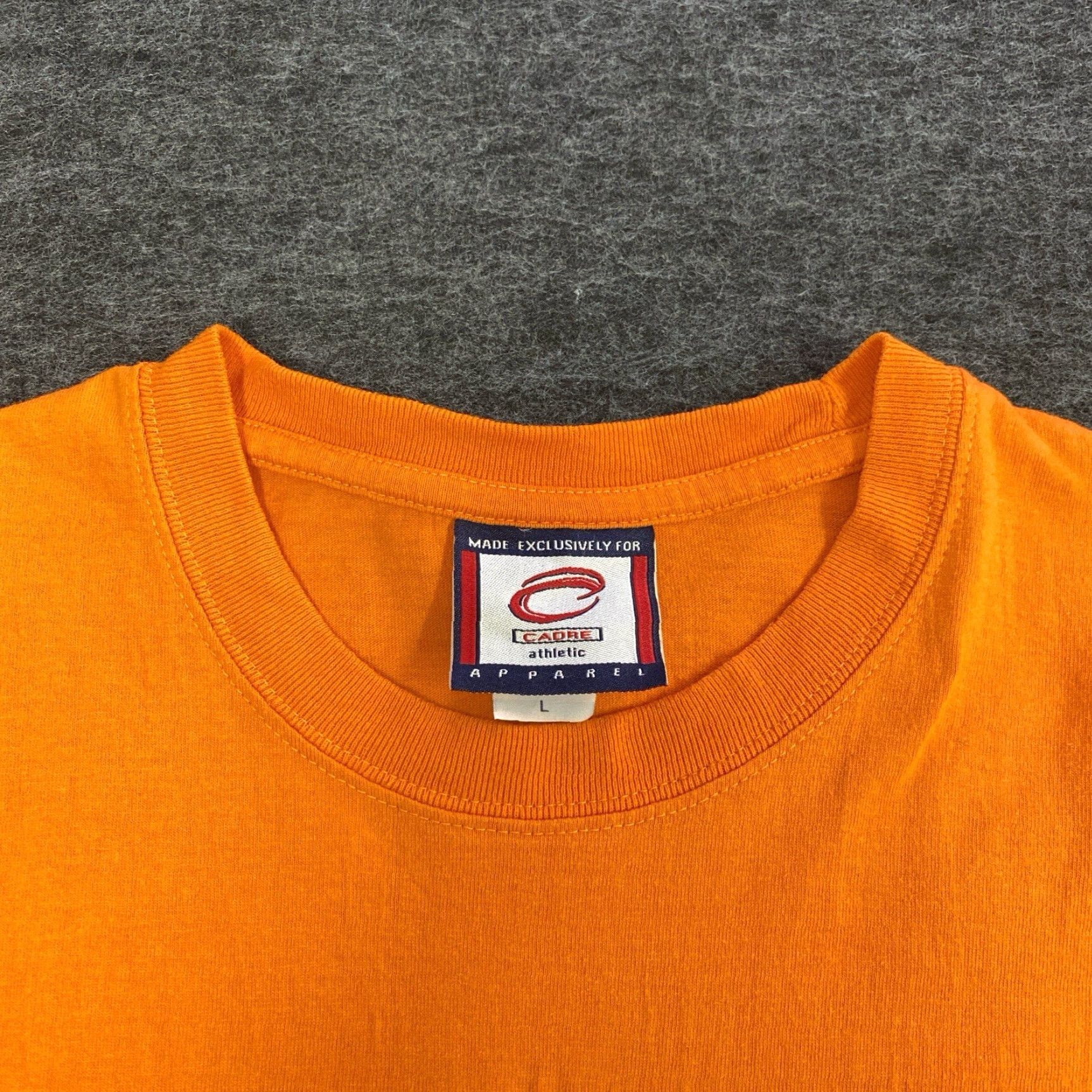 NCAA VINTAGE Tennessee Volunteers Shirt Long Sleeve Mens Large Orange 90s NCAA Football Cadrea Athletic Size US L / EU 52-54 / 3 - 3 Thumbnail