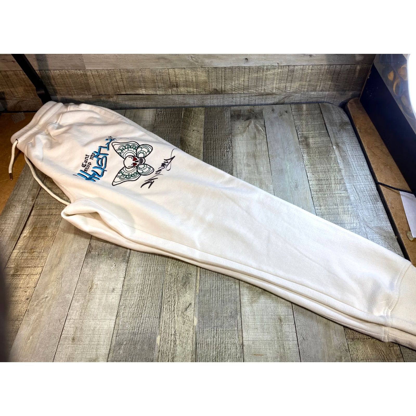 Vintage Authentic Joggers Men’s L Pants Activewear Ivory Size US 33 - 4 Thumbnail