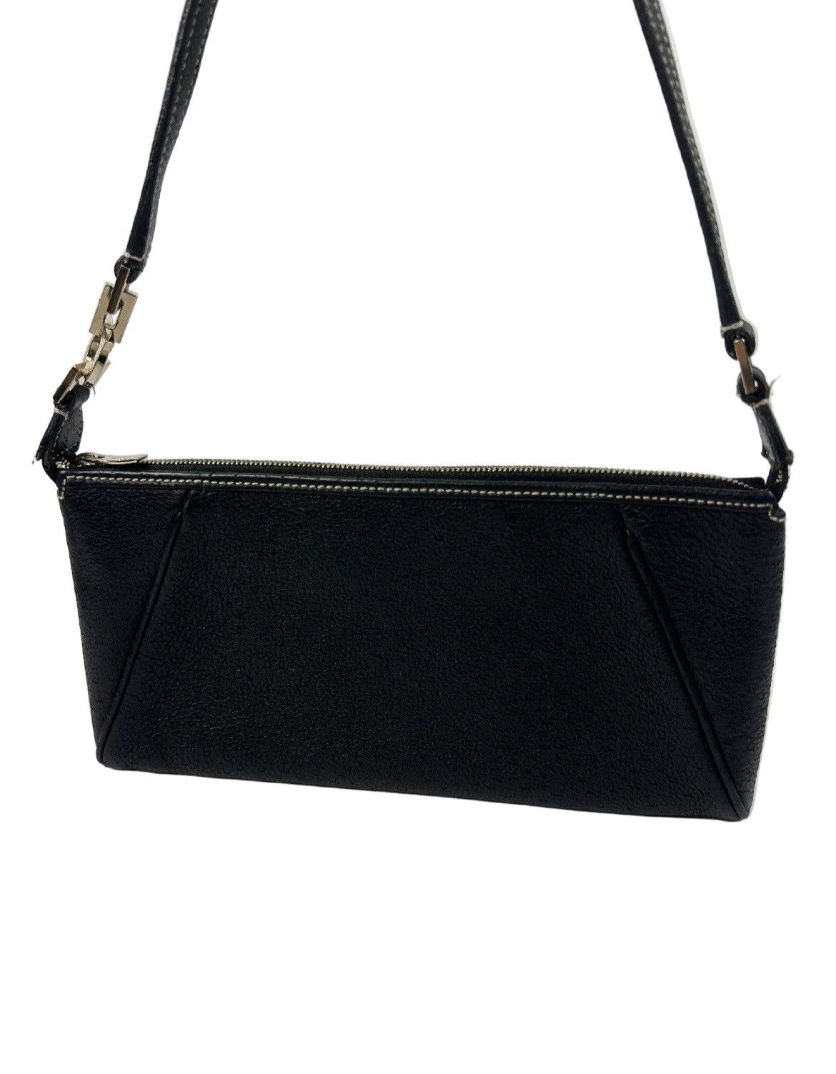 Salvatore Ferragamo Ferragamo Black Leather Shoulder Bag Size ONE SIZE - 2 Thumbnail