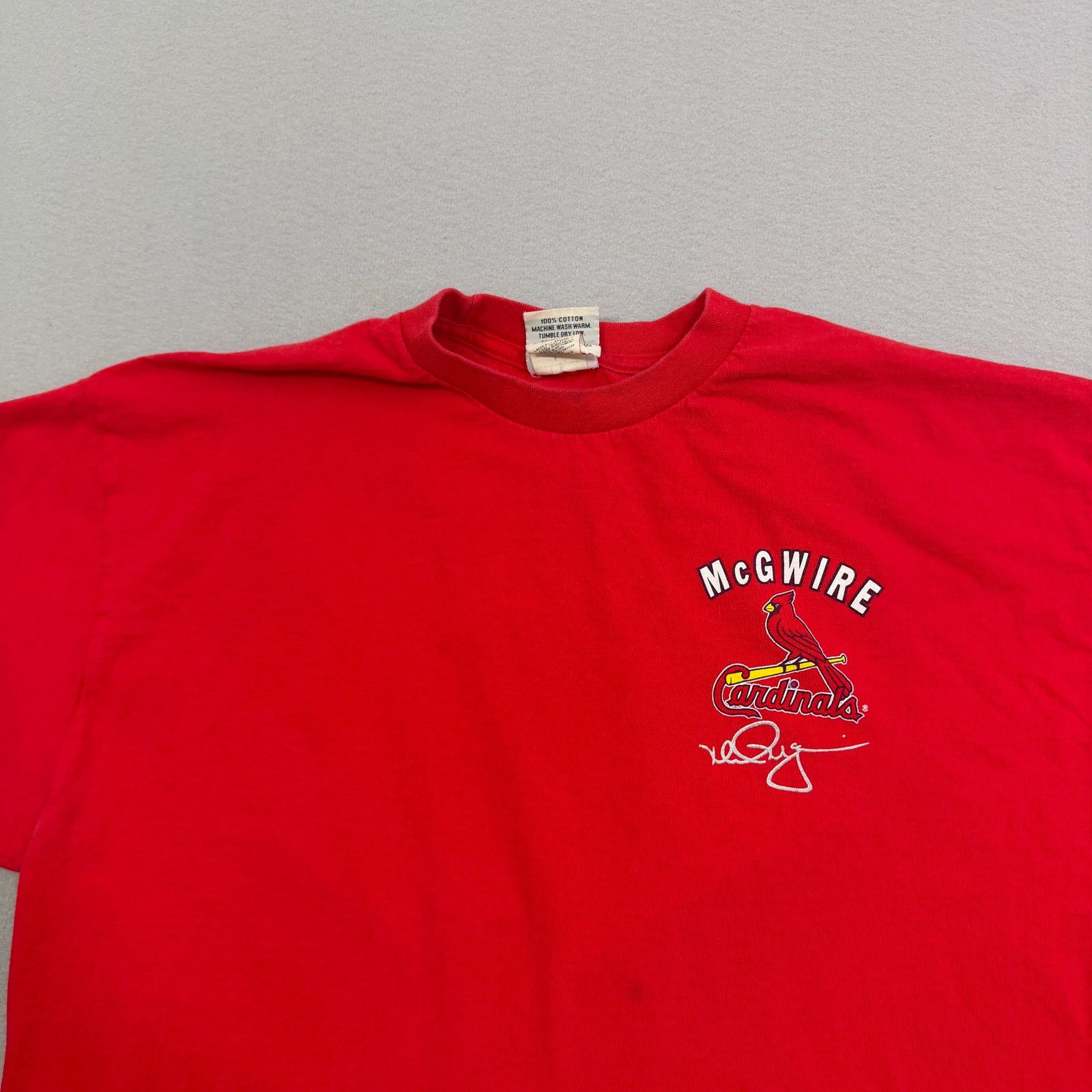 Vintage Vintage 1999 Mark McGuire St. Louis Cardinals Shirt Men's XL Size US XL / EU 56 / 4 - 2 Thumbnail