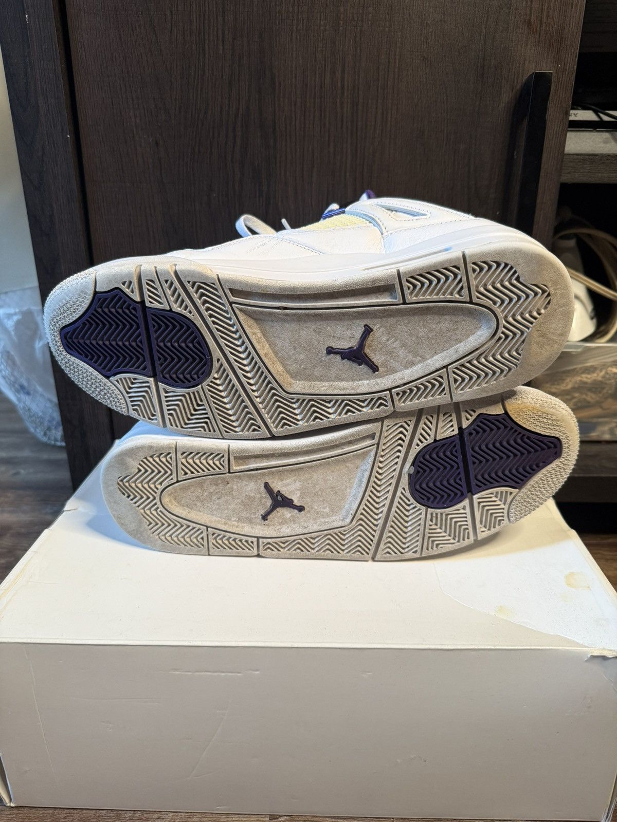Jordan Brand JORDAN 4 RETRO | Metallic Purple Size US 11.5 / EU 44-45 - 5 Thumbnail