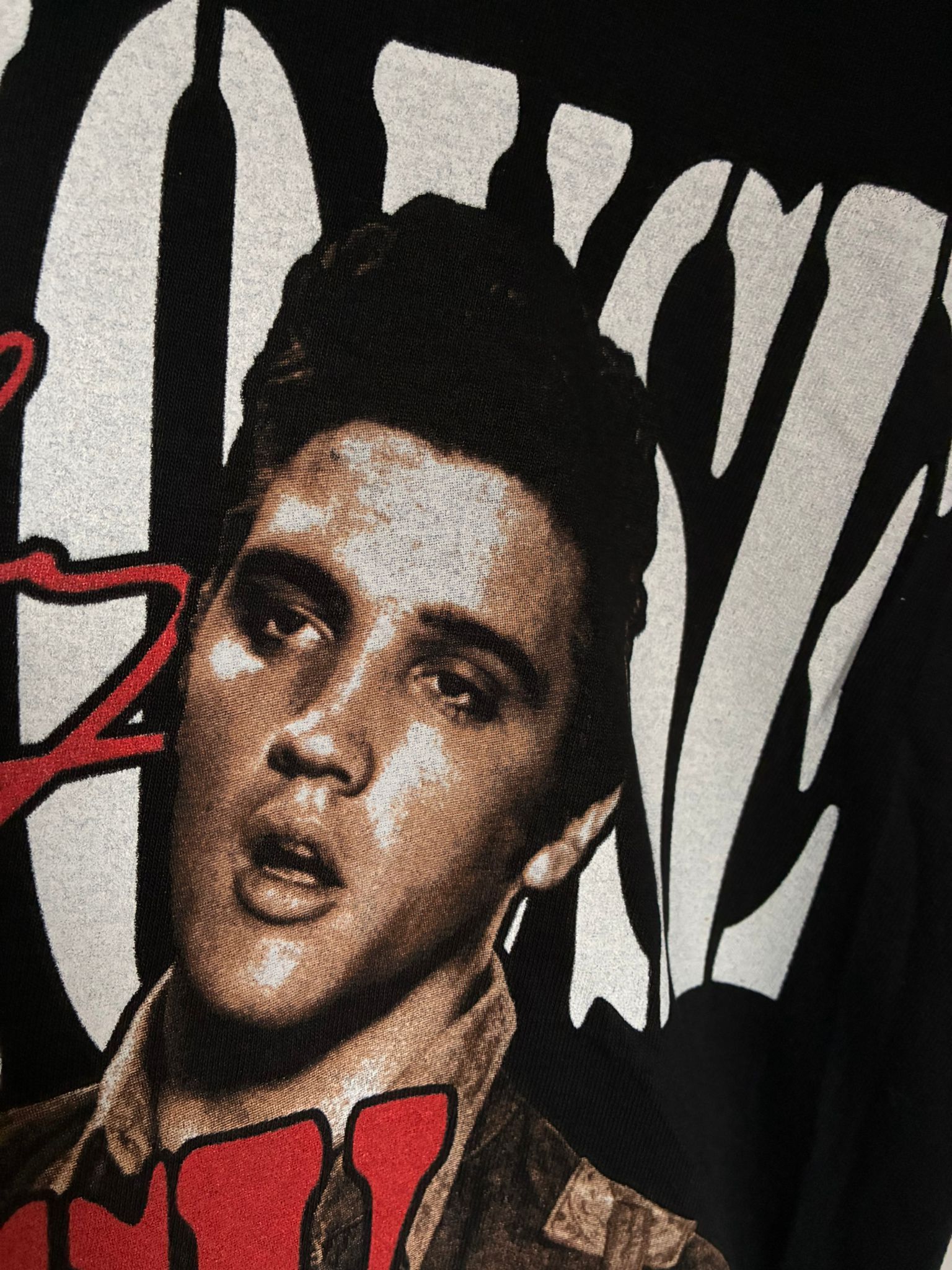 Band Tees Vintage Elvis Presley band tee rock 90s merch single stitch Size US L / EU 52-54 / 3 - 6 Thumbnail