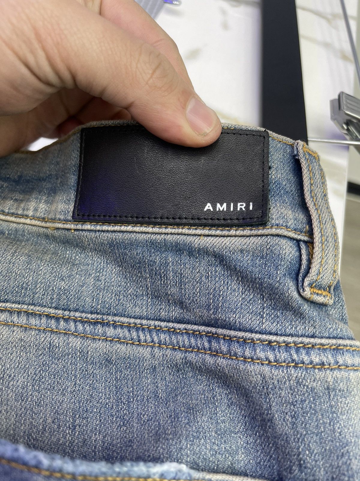 Amiri Amiri Wes Lang jeans Blue Size US 31 - 6 Thumbnail