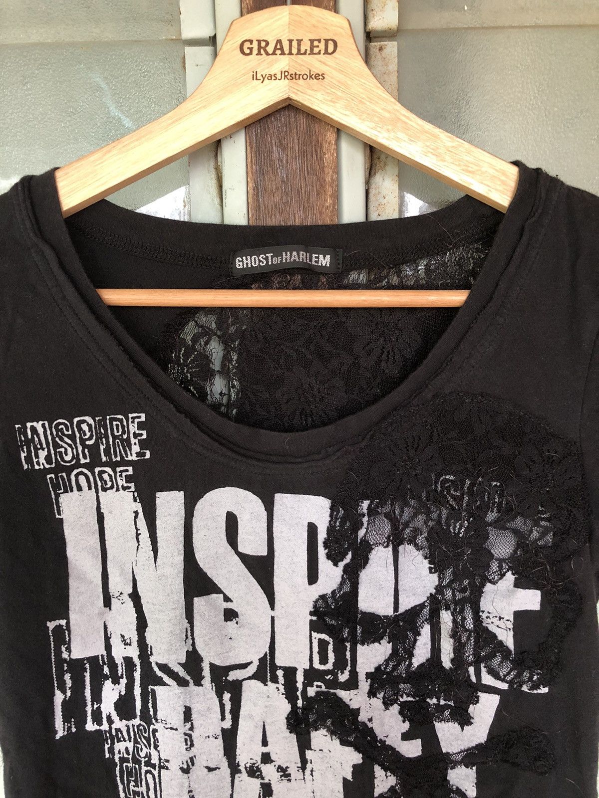 Japanese Brand Vintage Ghost of Harlem Big Skull Photo Shirt Tee Size S / US 4 / IT 40 - 4 Thumbnail