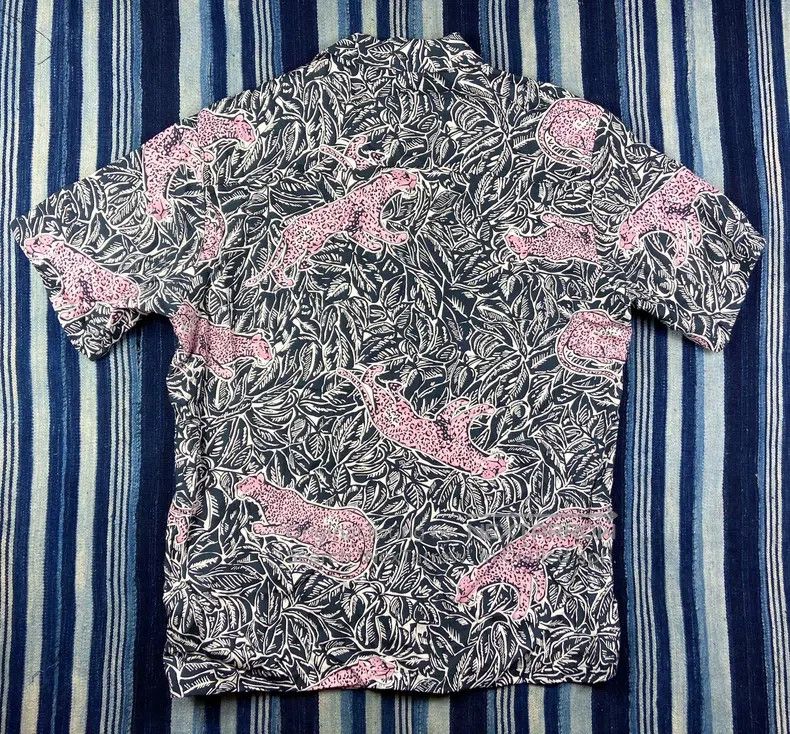 Neighborhood Neighborhood 19SS Retro Hawaiian Shirt Pink Panther Classi Size US XL / EU 56 / 4 - 2 Thumbnail
