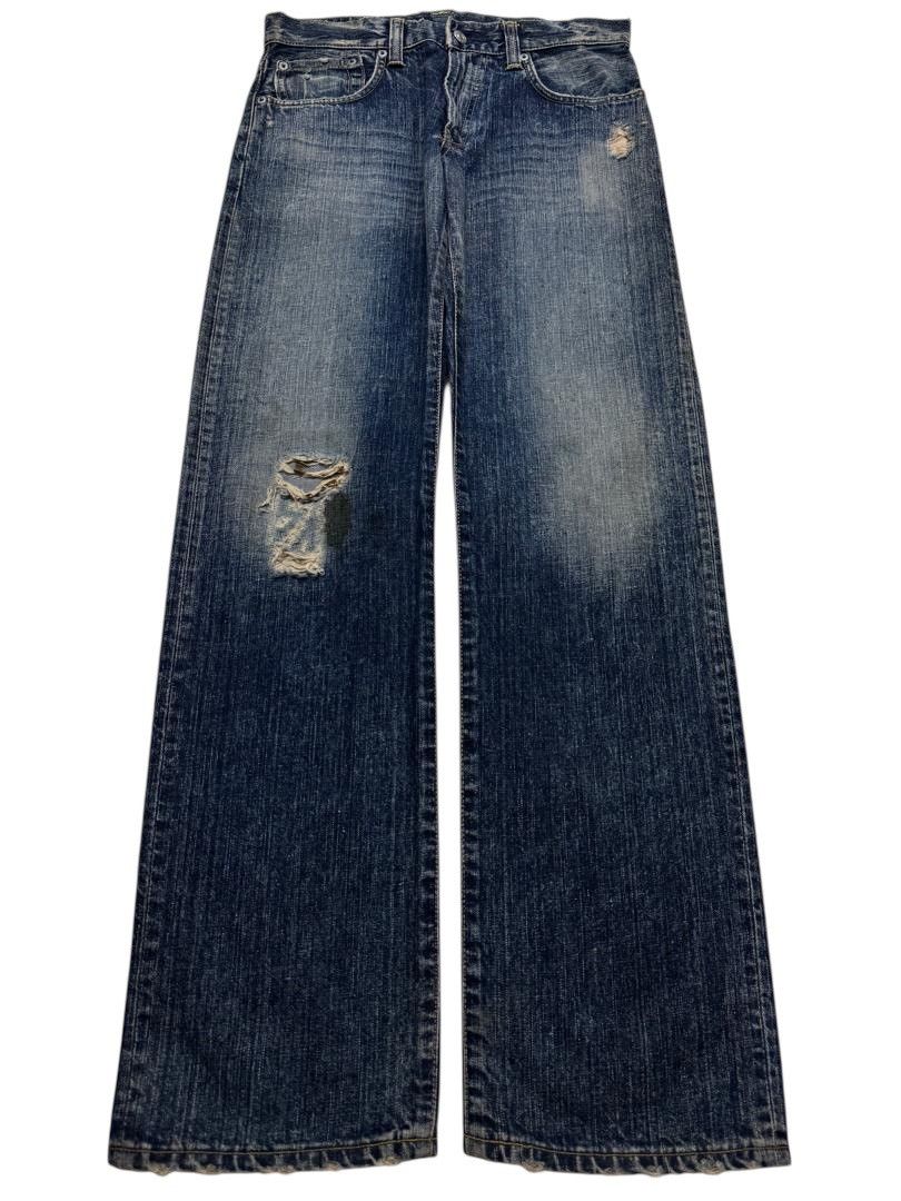 Edwin 💥BAGGY💥90's EDWIN 504R SAND WASHED INSANE DISTRESSED GRUNGE Size US 30 / EU 46 - 1 Thumbnail