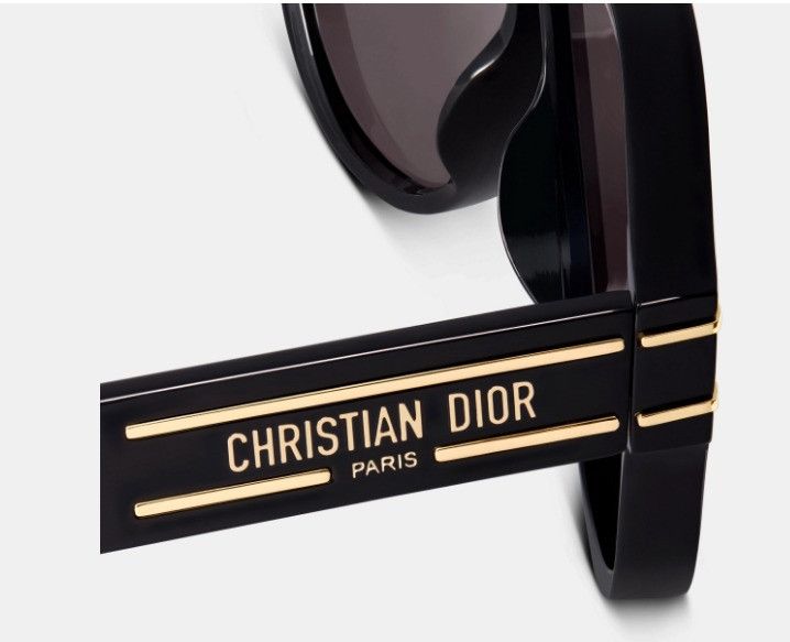 Dior o1w1db11124 Size: OS / Signature Pilot Sunglasses in Black Size ONE SIZE - 4 Thumbnail