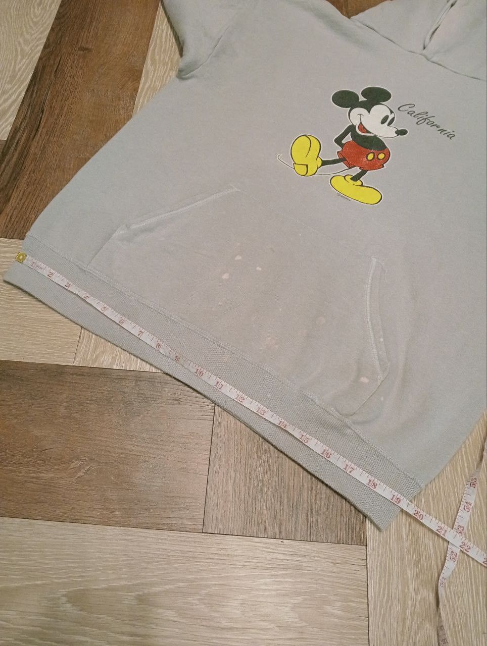 Vintage VINTAGE VELVA SHEEN MICKEY CALIFORNIA HOODIE - SIZE XL Size US XL / EU 56 / 4 - 10 Thumbnail