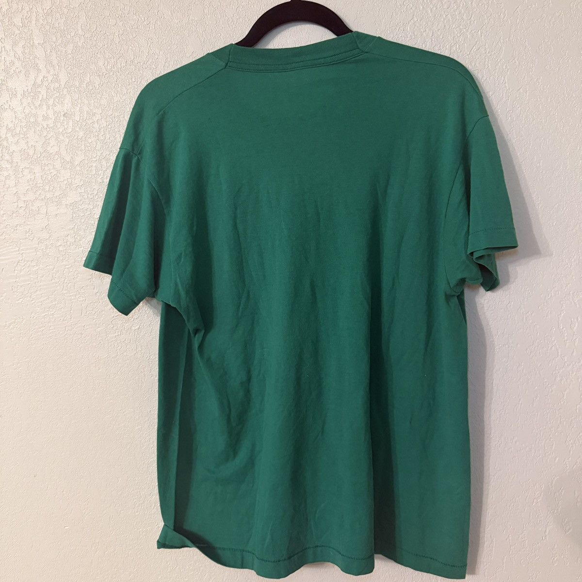 Other Vintage Fruit of the Loom Single Stitch Green Pocket Tee Size US XL / EU 56 / 4 - 3 Thumbnail