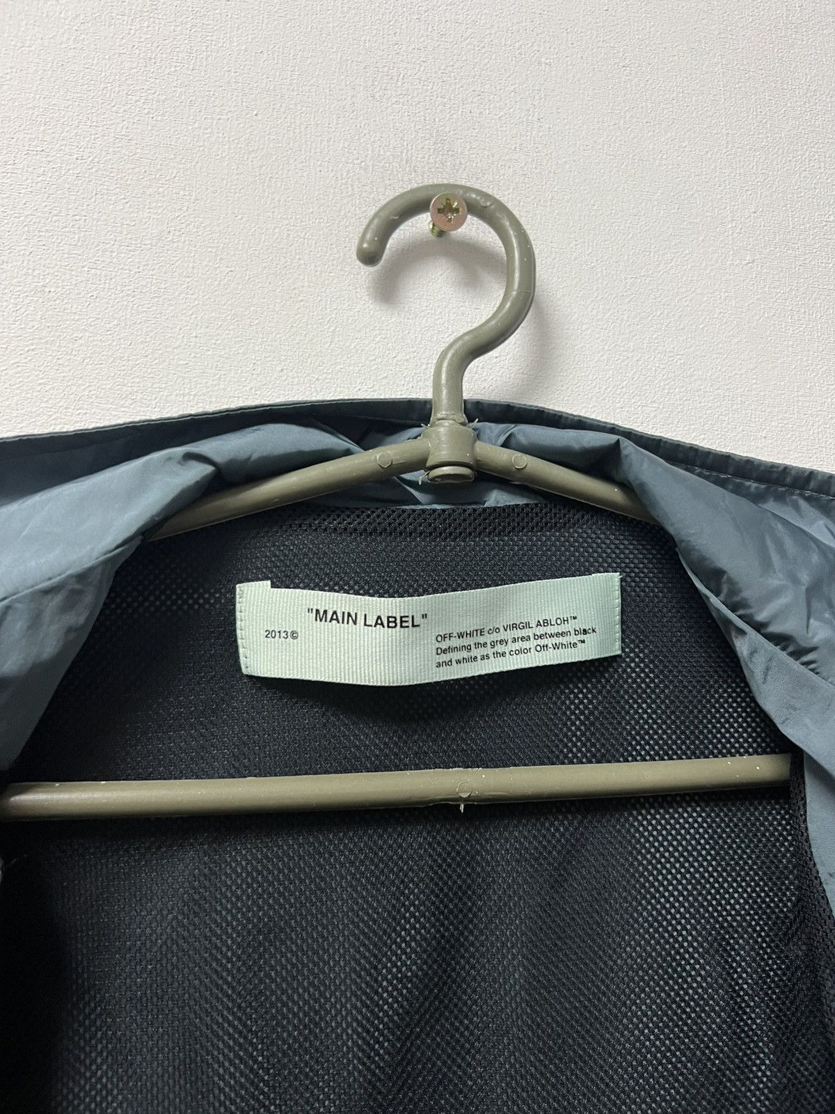 Off-White Off White Light Nylon Track jacket Size US S / EU 44-46 / 1 - 12 Thumbnail