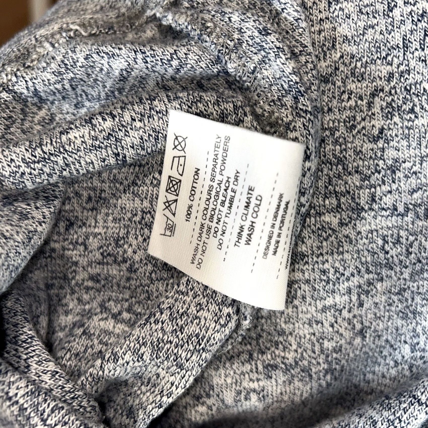 Norse Projects Norse Projects Halfdan Flame Crew Sweatshirt Long Sleeve Women’s Large L Blueish Gray Logo Casual City Urban Fashion Heritage/Sportswear Size L / US 10 / IT 46 - 6 Thumbnail