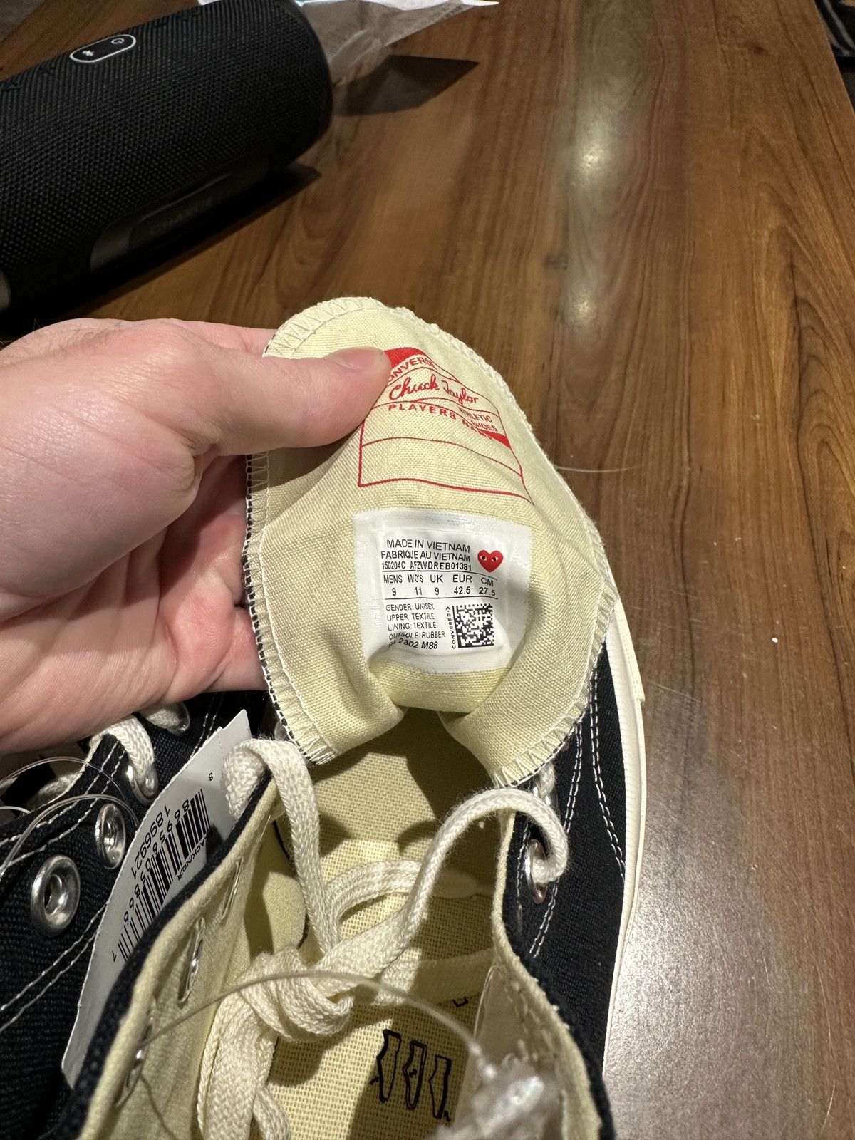 Comme des Garcons PLAY Comme des Garçons PLAY x Converse High Top Size US 10 / EU 43 - 8 Thumbnail