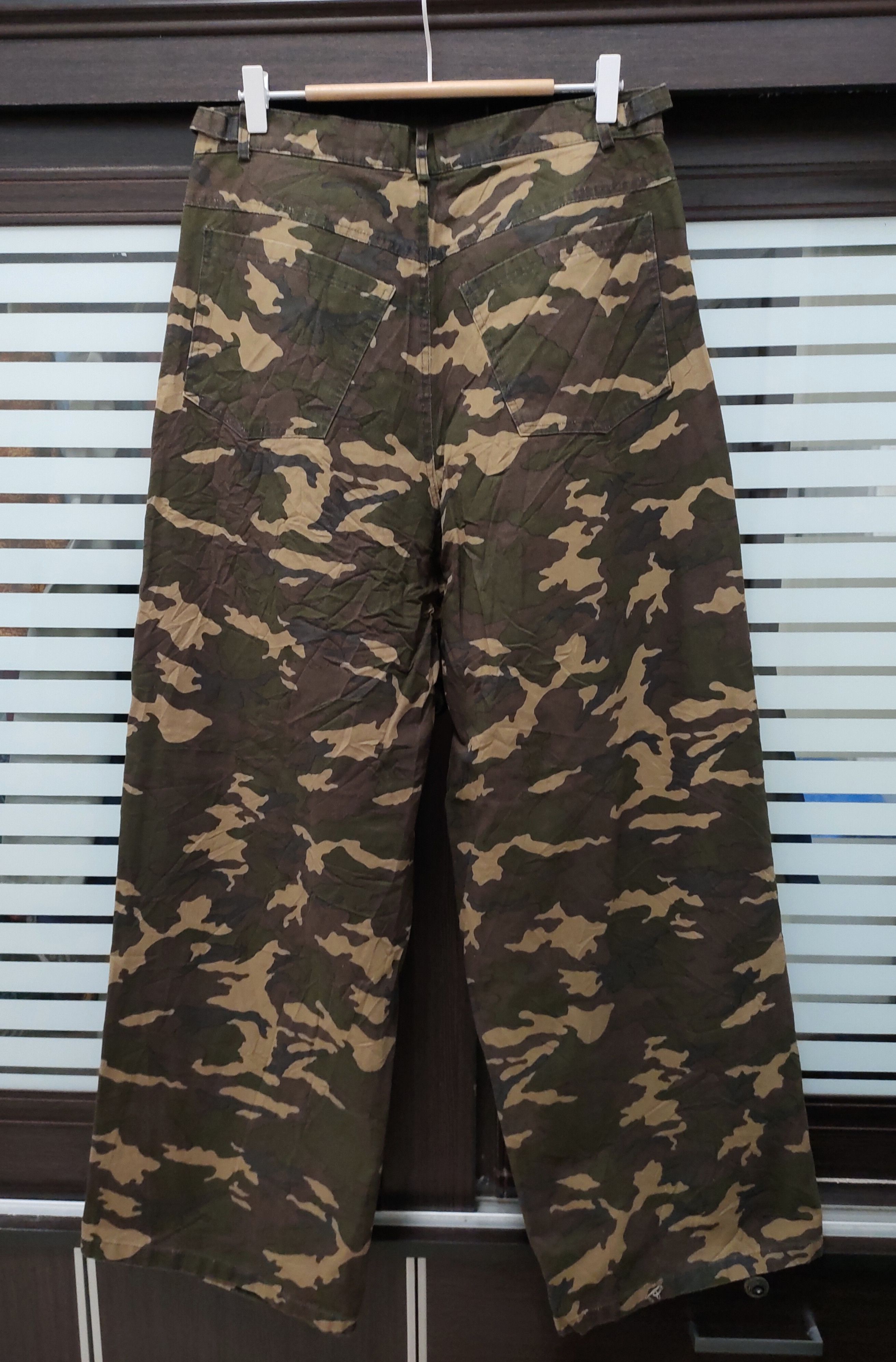 Seditionaries 💥Baggy Streetwear Distressed Army Pants💥 Size US 33 - 6 Thumbnail
