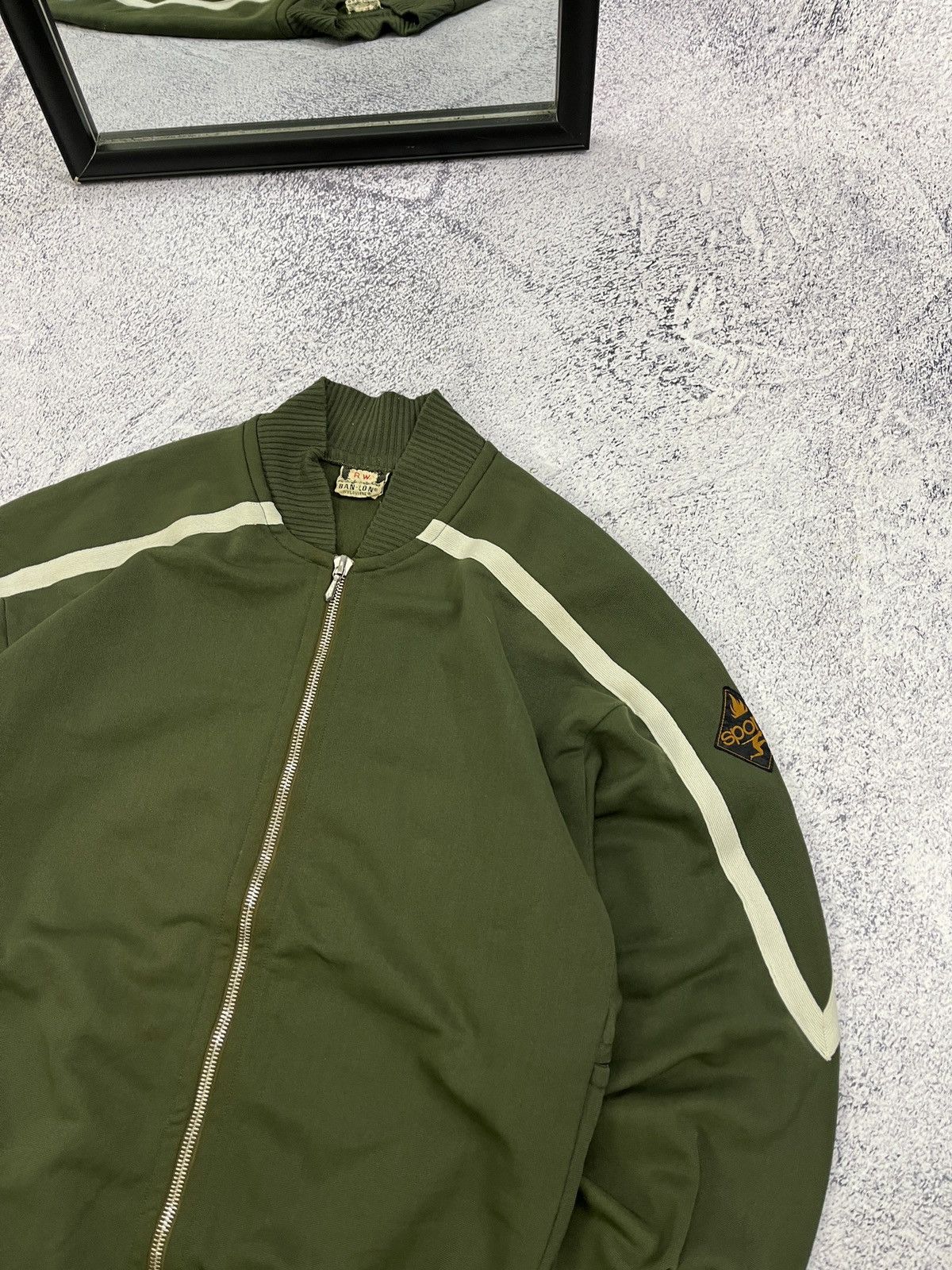 Puritan × Vintage Vintage 60’s 70’s Puritan Ban Lon Bomber Jacket Ri Ri Size US S / EU 44-46 / 1 - 6 Thumbnail