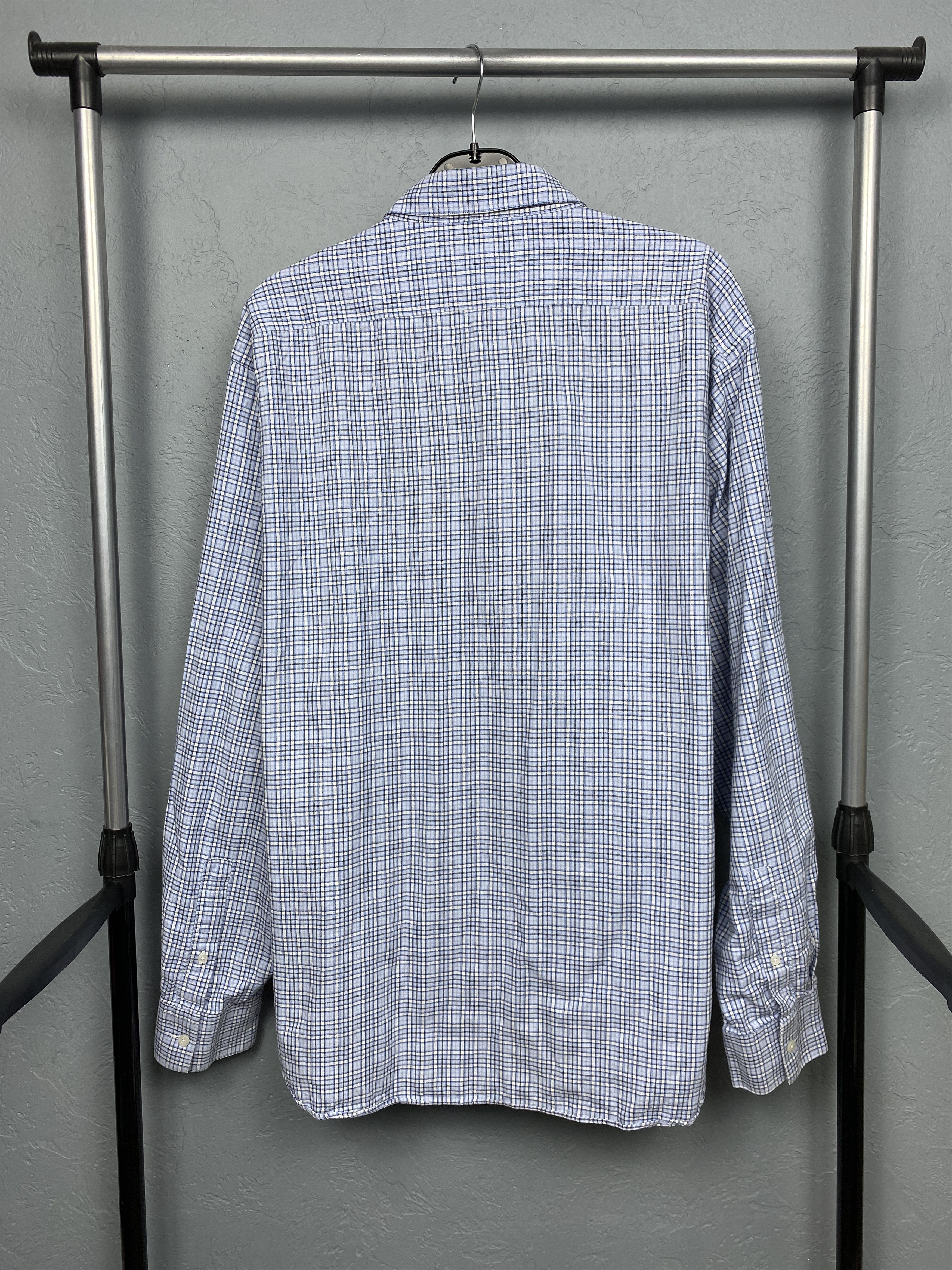 Yves Saint Laurent Yves Saint Laurent YSL Vintage Mens Long Sleeve Shirt Size US XXL / EU 58 / 5 - 7 Thumbnail