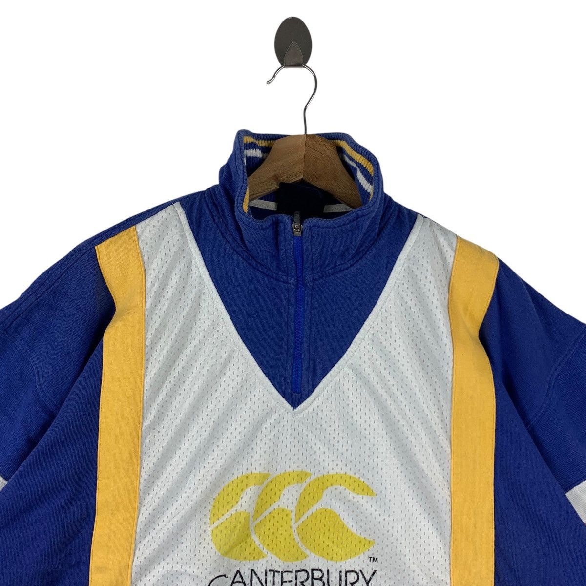 Canterbury of New Zealand Vintage CANTERBURY half zipper polo tees Size US L / EU 52-54 / 3 - 2 Thumbnail