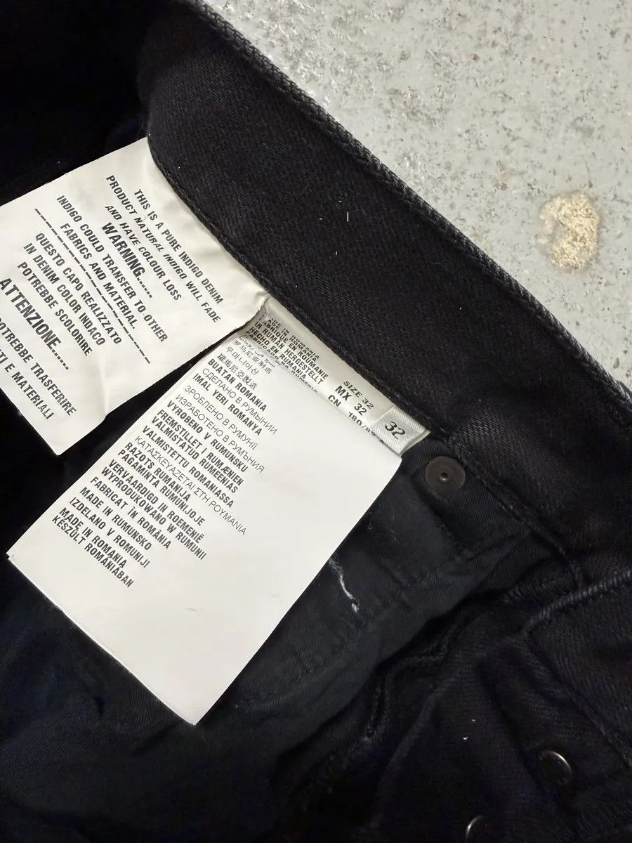 Prada AW2012 Prada Black Slim Denim Jeans Size US 30 / EU 46 - 10 Thumbnail