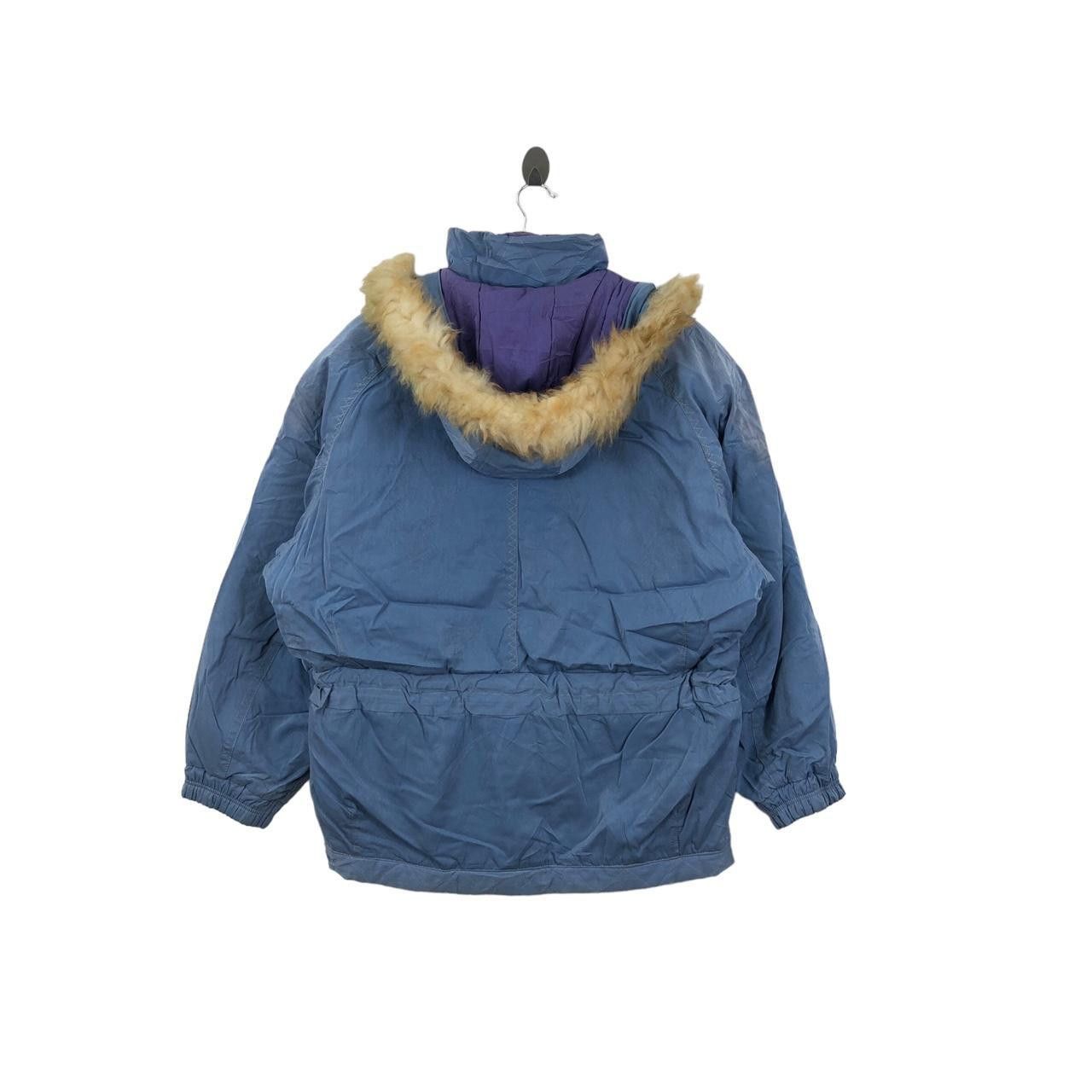 Ellesse Vintage ELLESSE ITALY Natural Sun Faded Puffer Jacket Parka Size L / US 10 / IT 46 - 2 Thumbnail