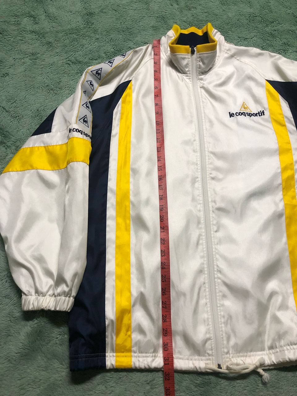 Le Coq Sportif VINTAGE 90s LE COQ SPORTIF SIDE TAPE WINDBREAKER JACKET Size US XL / EU 56 / 4 - 15 Thumbnail