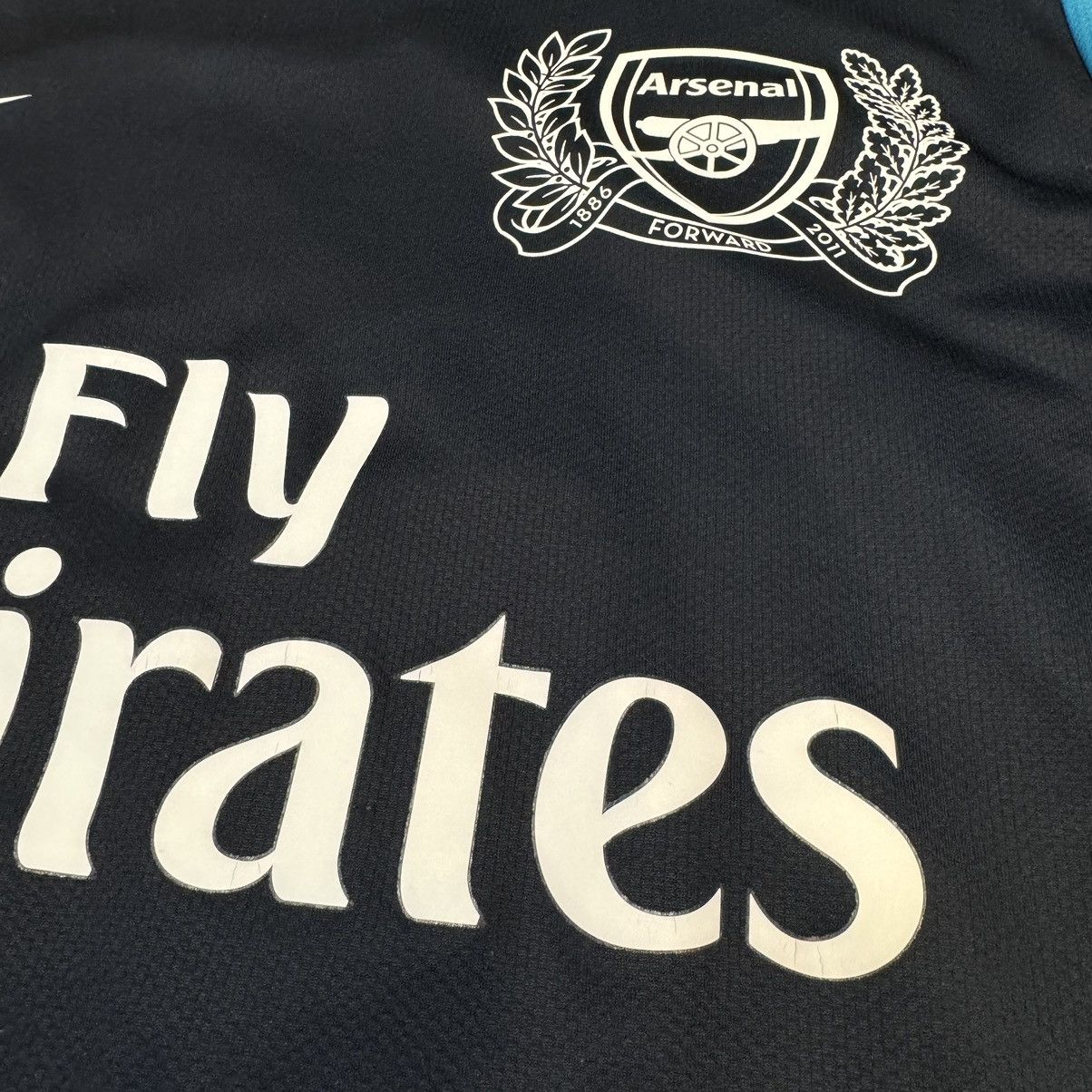 Nike Arsenal 11/12 longsleeves player issue away shirt #12 Henry Size US L / EU 52-54 / 3 - 5 Thumbnail