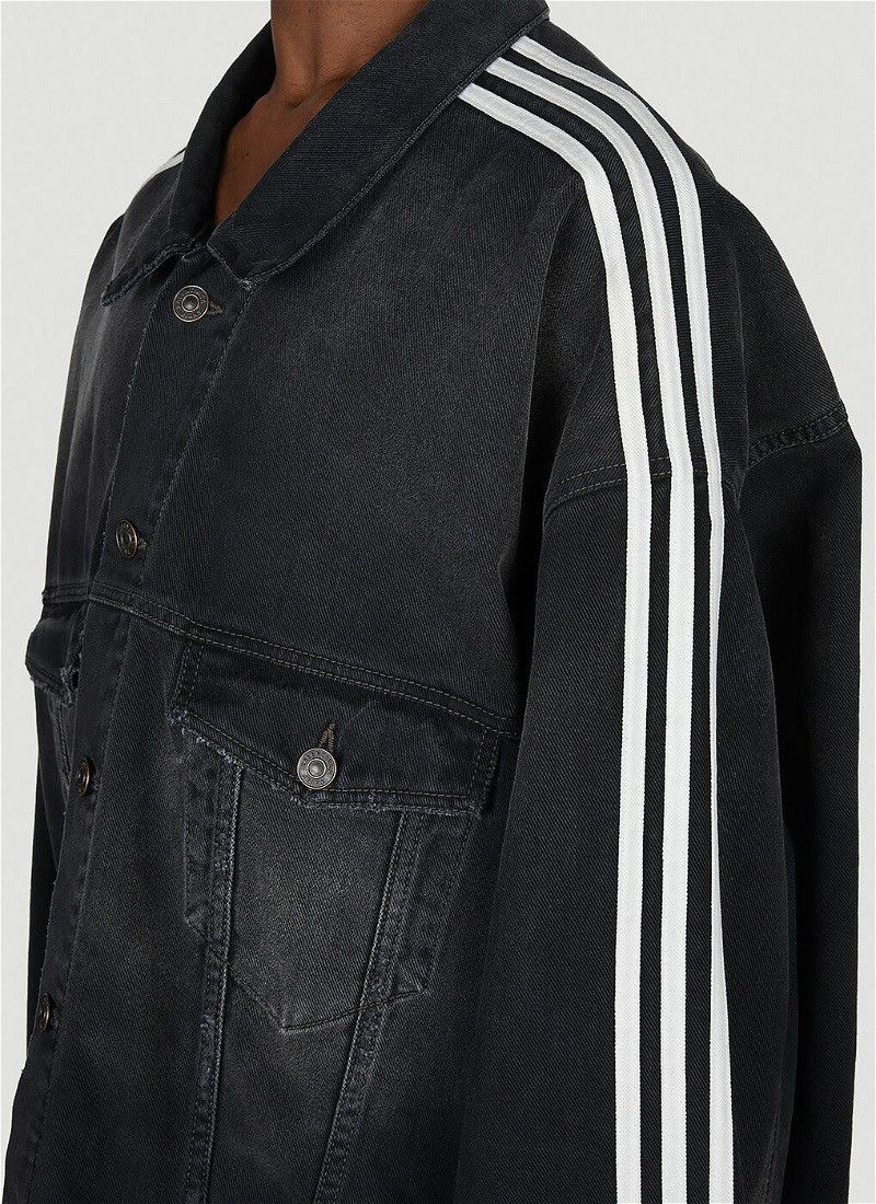 Adidas × Balenciaga 🍎RARE FIND🍎Balenciaga x Adidas Oversized Denim Jacket Size US M / EU 48-50 / 2 - 4 Thumbnail