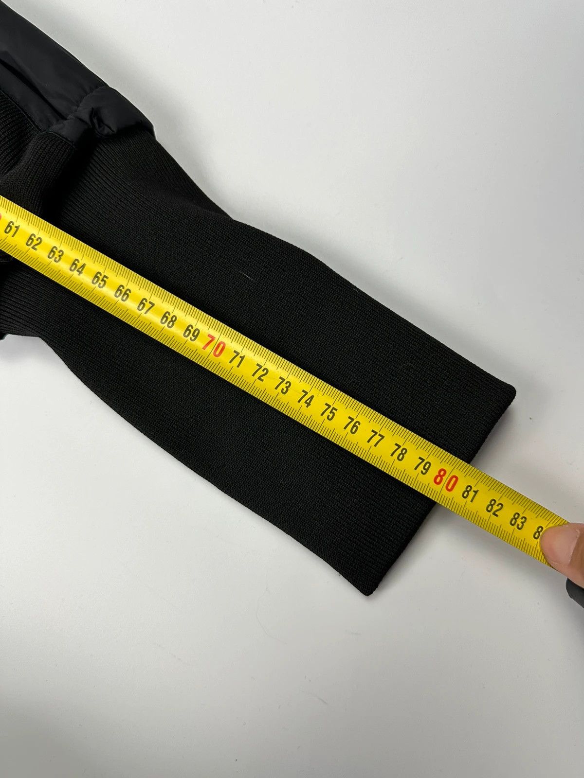 Marithe + Francois Girbaud Marithé Francois Girbaud Black White Stitched Sample Jacket Size L / US 10 / IT 46 - 12 Thumbnail