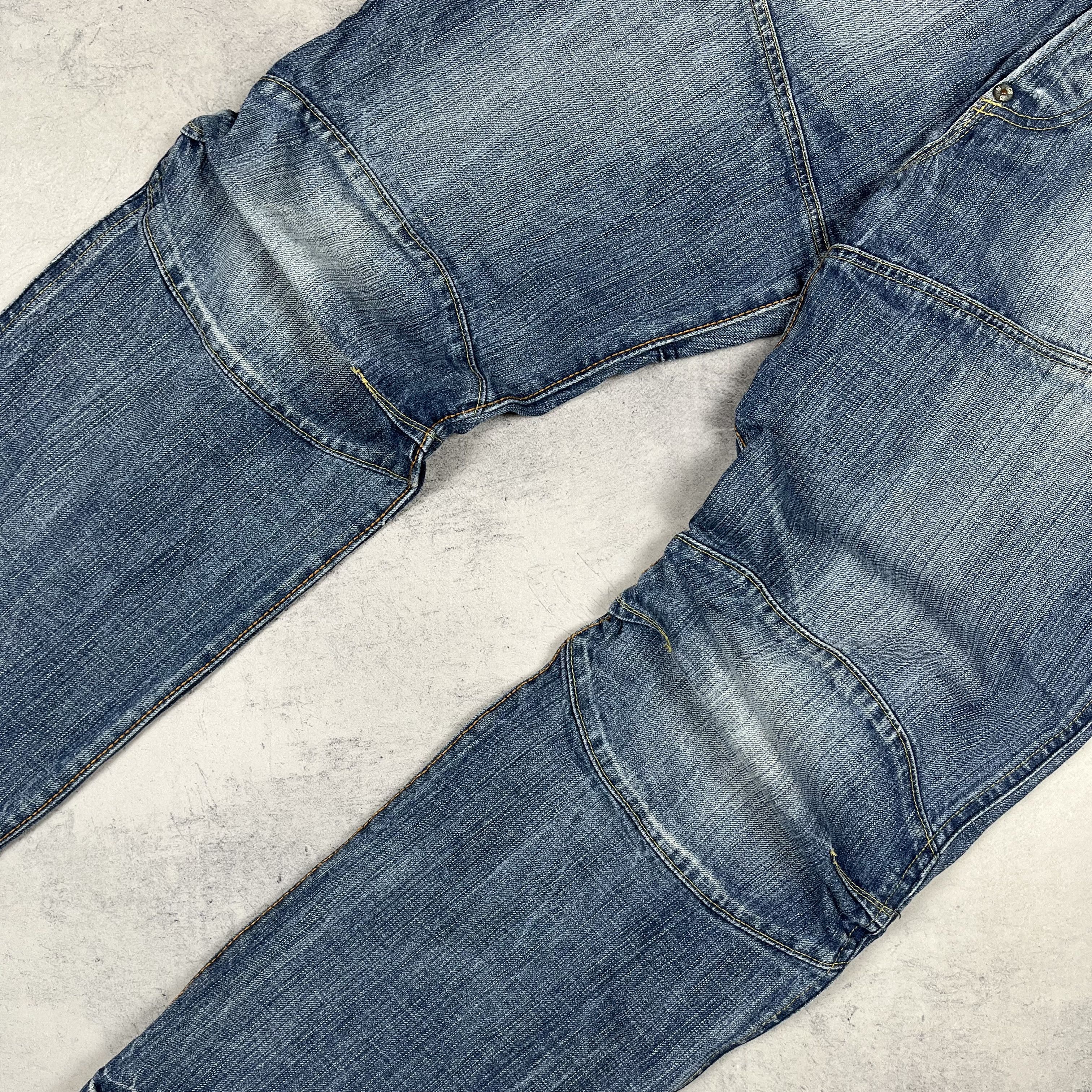 G-Star Vintage G-Star Raw Elwood 5620 Back Buckle Jeans Pants Size US 34 / EU 50 - 3 Thumbnail