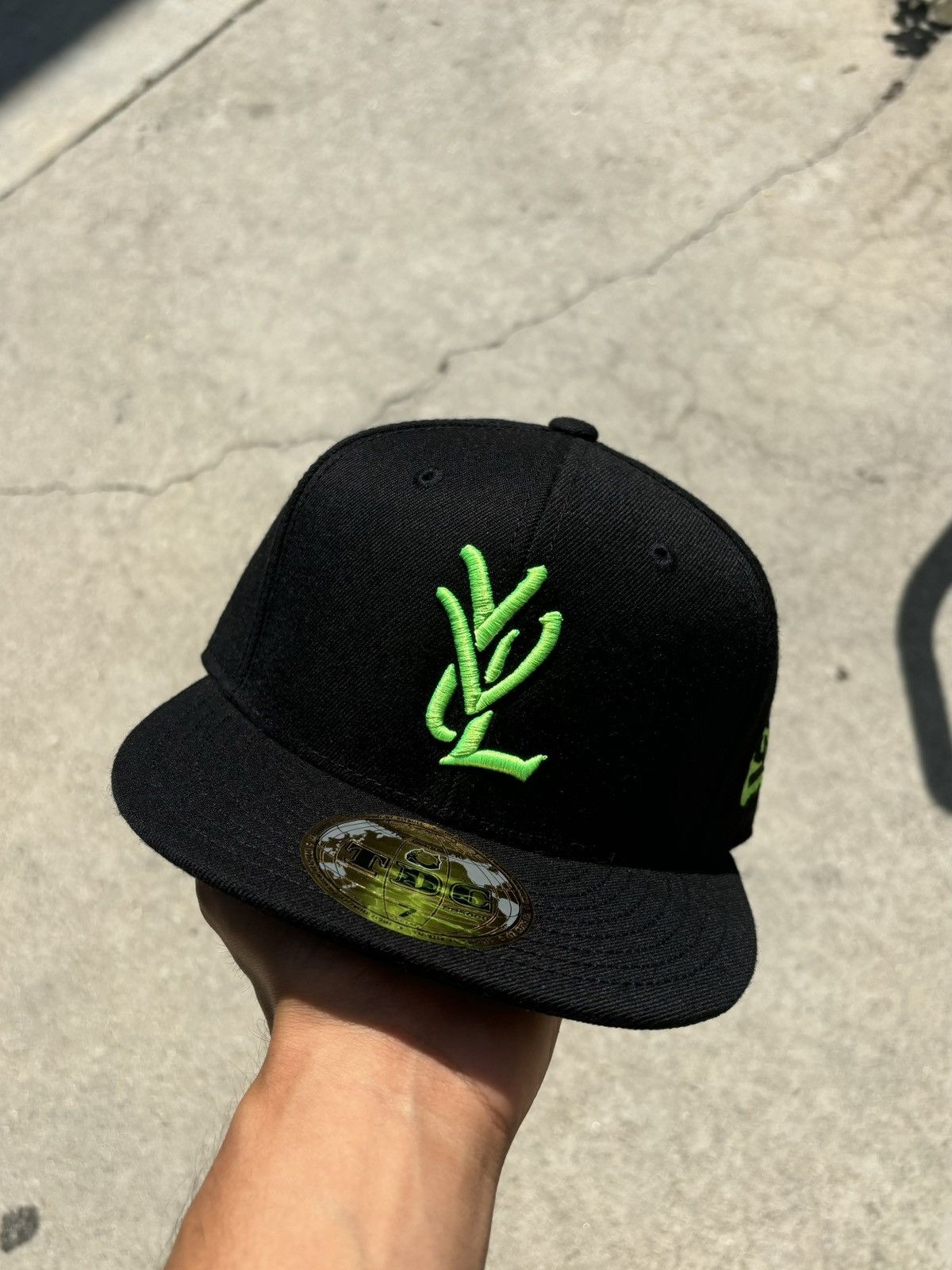 yvl cap blue 最小サイズ 7 YVL Fitted Hat 