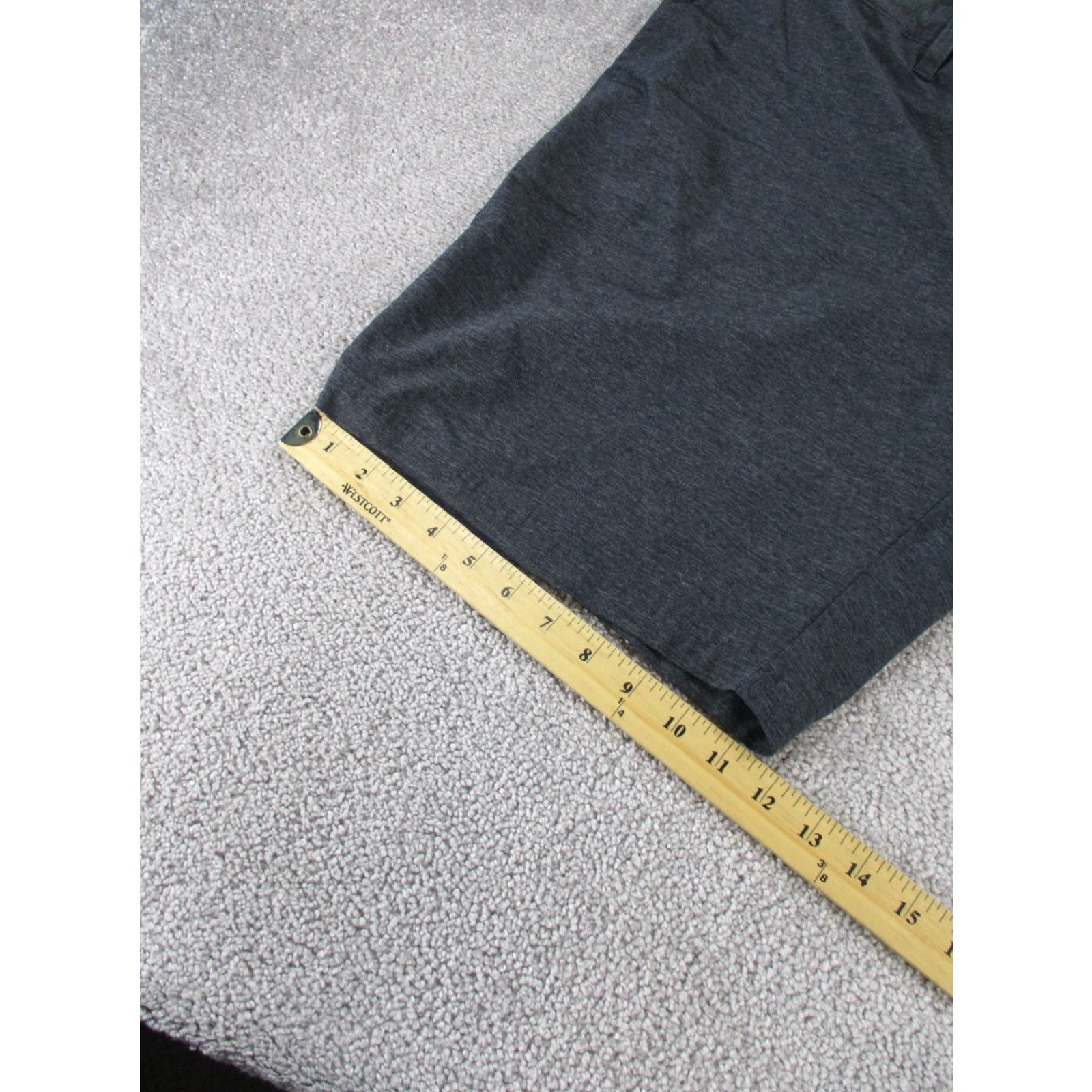 UNTUCKit VINTAGE Untuckit Tech Shorts Mens 38 Gray Performance Chinos Size US 38 / EU 54 - 7 Thumbnail