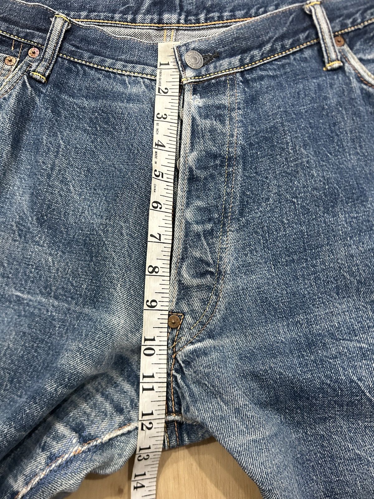 Evisu Vintage Evisu Seagull ‘Dowluck’ Selvedge Jeans Size US 36 / EU 52 - 13 Thumbnail