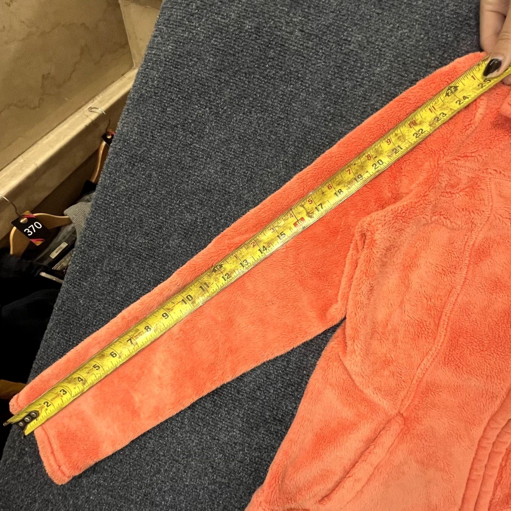 The North Face VINTAGE? No. North Face Jacket Womens Small Orange Fuzzy Fleece Full Zip Outdoors Hiking Warm Size S / US 4 / IT 40 - 6 Thumbnail