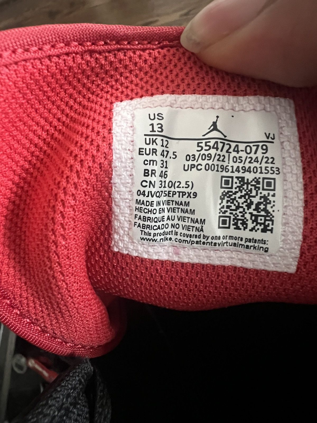 Jordan Brand Air Jordan retro 1s Size US 13 / EU 46 - 6 Thumbnail