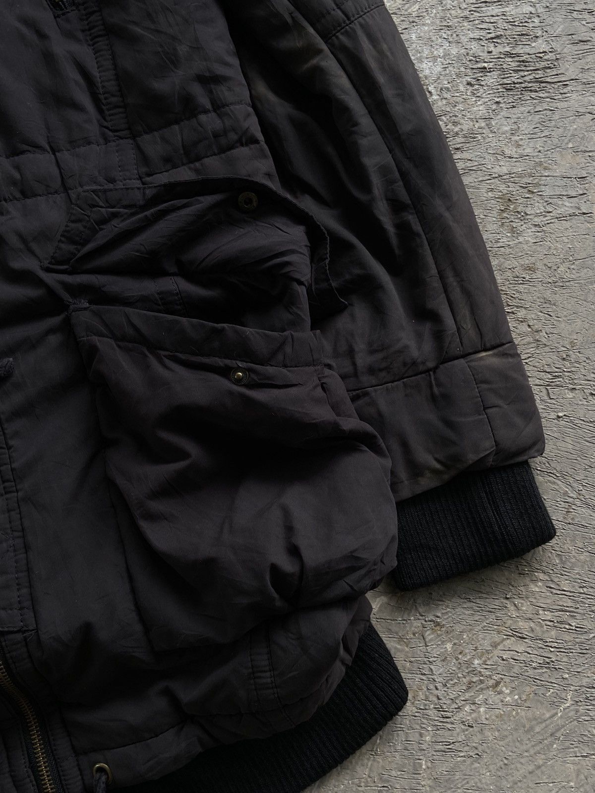 20471120 2000s Black by Moussy - Vkei Style Layered Sherpa Jacket Size US M / EU 48-50 / 2 - 14 Thumbnail