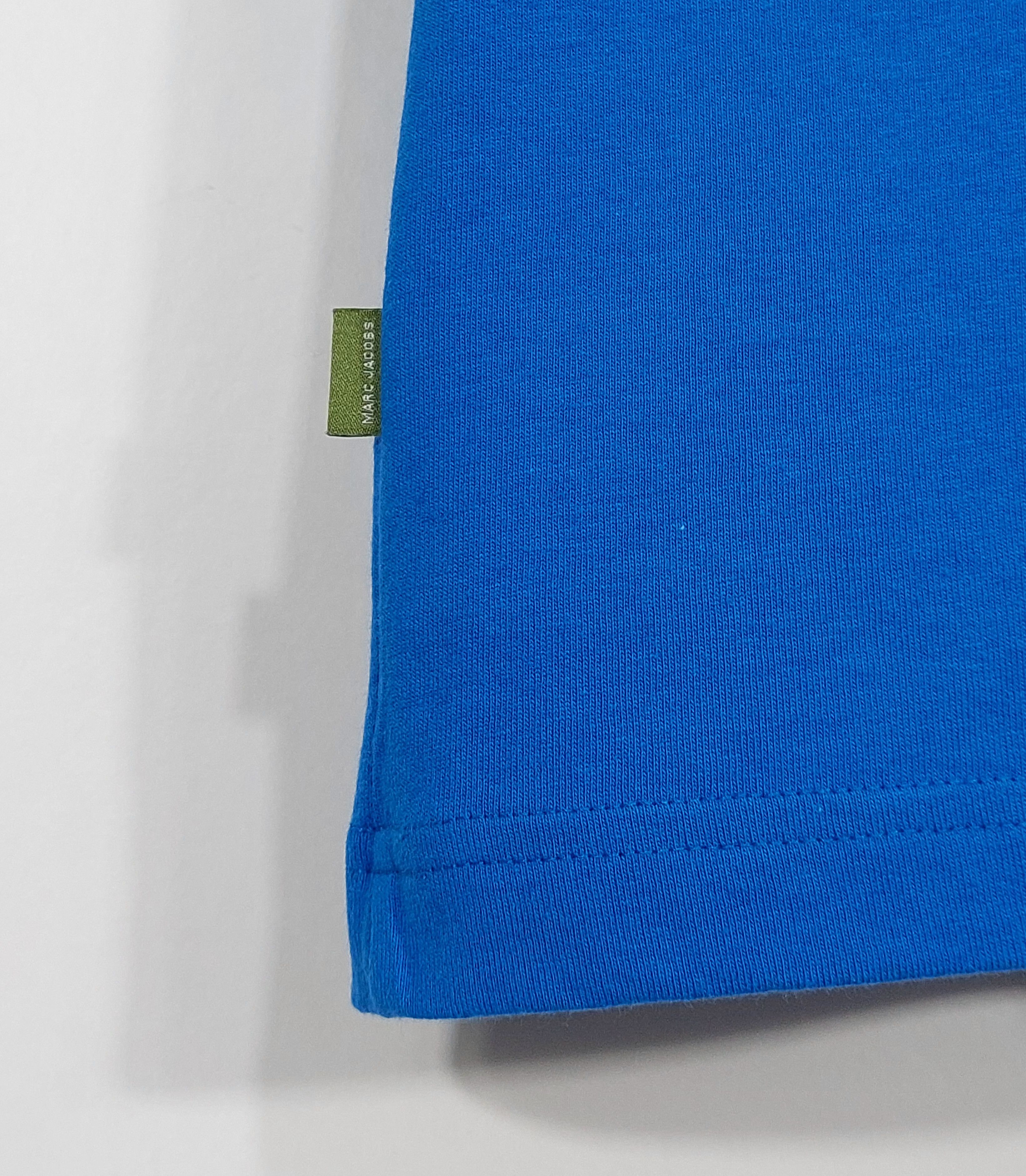 Heaven by Marc Jacobs heal me print cotton tshirt - blue S Size US S / EU 44-46 / 1 - 8 Thumbnail