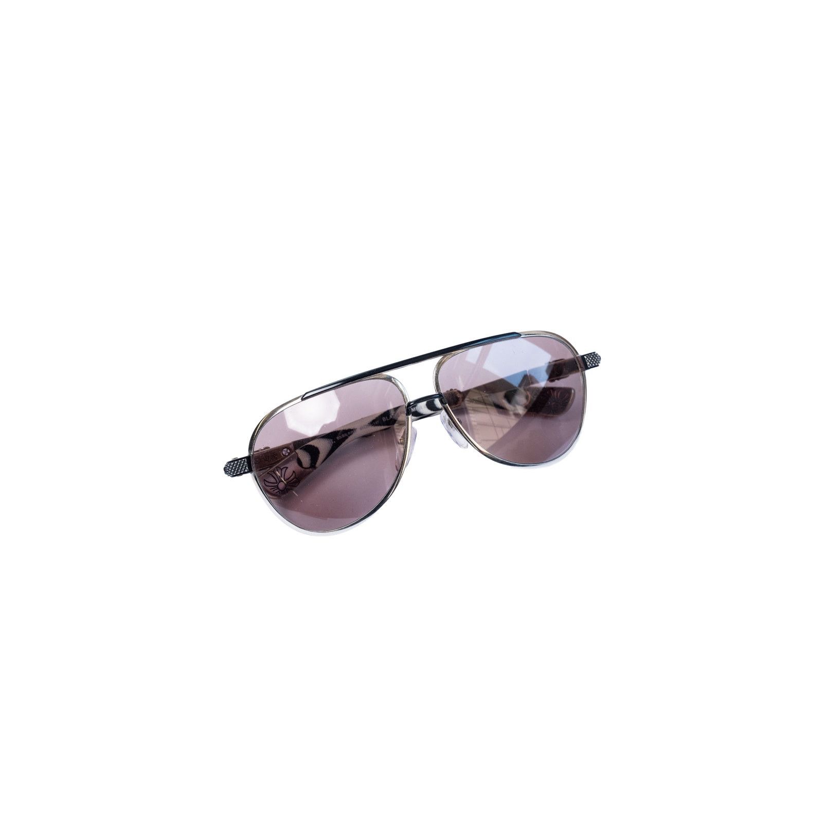 Chrome Hearts Blade Hummer II Silver Sunglasses Size ONE SIZE - 1 Thumbnail