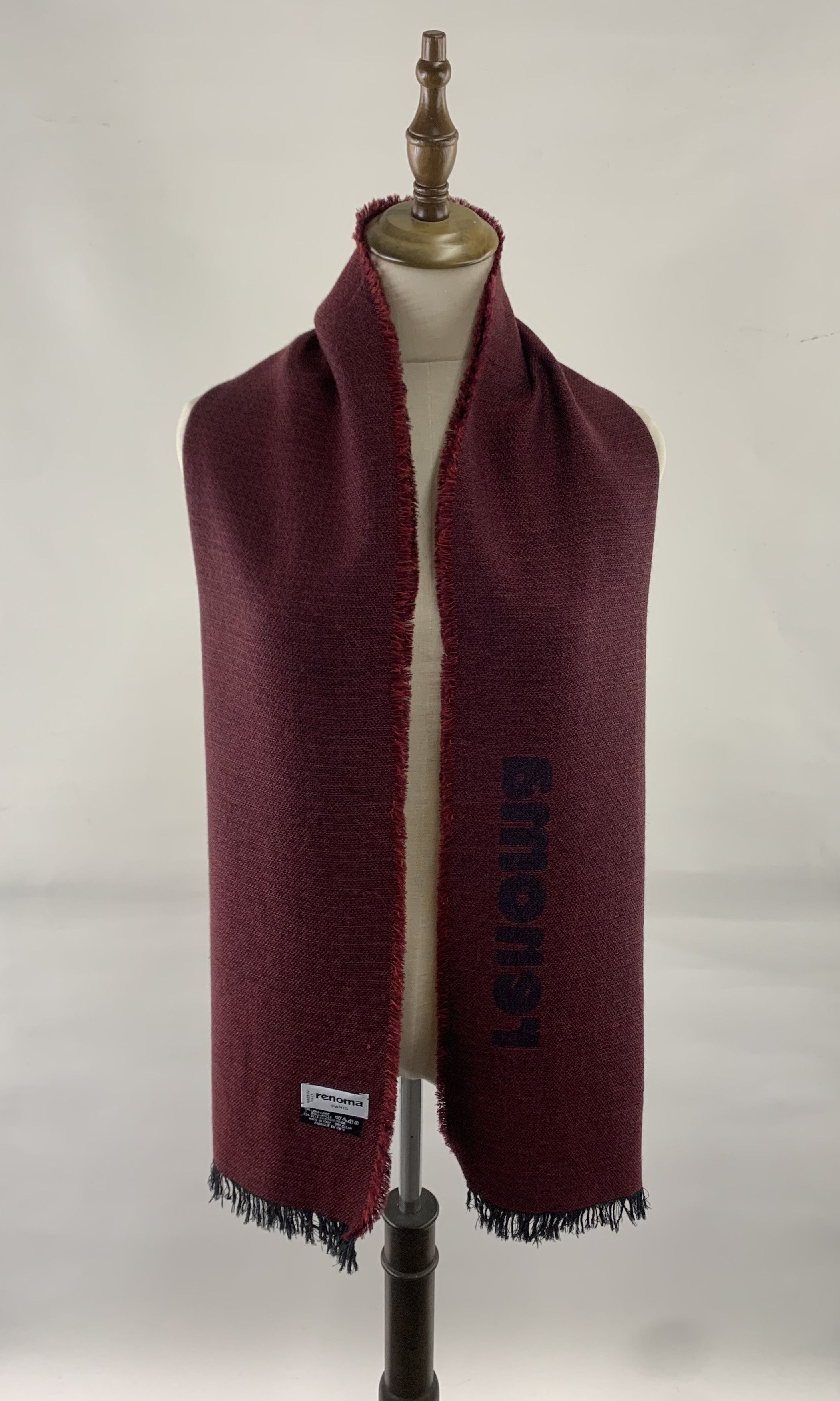 Renoma Renoma Scarf Wool Muffler Neck Wrap BL9295 Size ONE SIZE - 1 Thumbnail