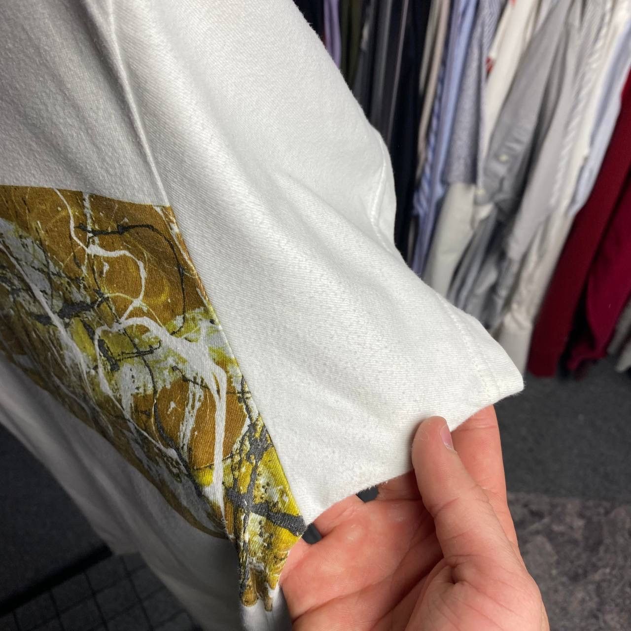 Designer × Uniqlo Mens Uniqlo x Designer x SPRZ NY big logo y2k tee Size US XS / EU 42 / 0 - 5 Thumbnail