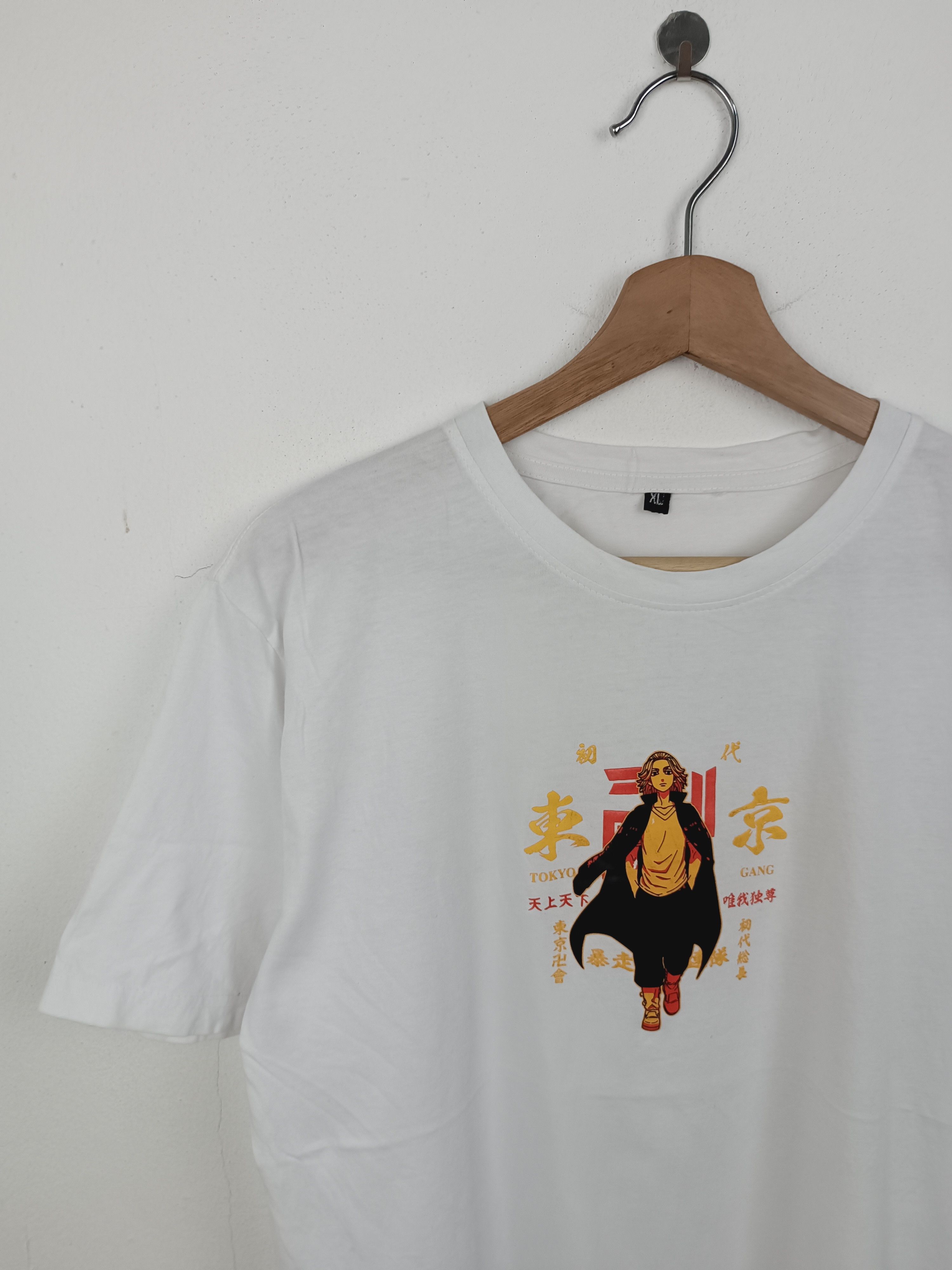 Anime VINTAGE TOKYO REVENGERS GANG MIKEY TOMAN TEE bleach naruto Size US M / EU 48-50 / 2 - 5 Thumbnail