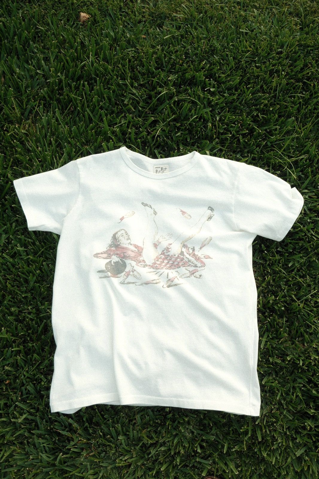 Other Pinup Rags Popup Exclusive Bowling Girl T-shirt Size US M / EU 48-50 / 2 - 2 Thumbnail