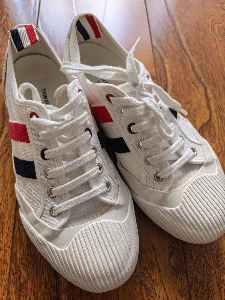Other Thom Browne White casual shoes Size US 7 / IT 37 - 2 Thumbnail