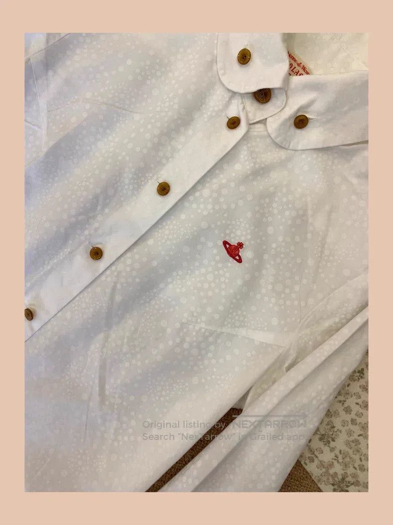 Vivienne Westwood Vivienne Westwood Polka dot long-sleeve shirt, spring and Size S / US 4 / IT 40 - 4 Thumbnail