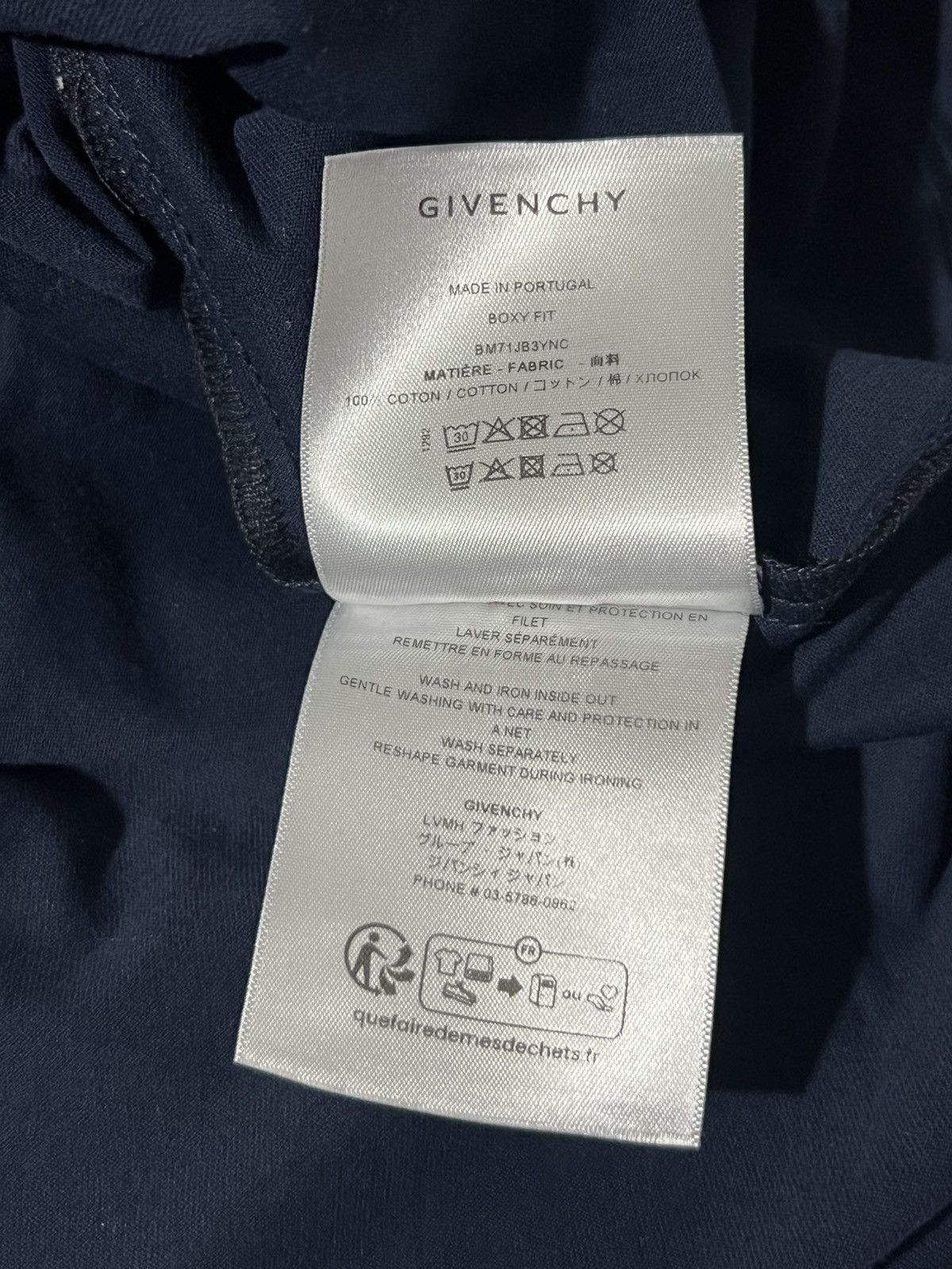 Givenchy Givenchy 1952 slim fit t-shirt in cotton size M Size US M / EU 48-50 / 2 - 16 Thumbnail