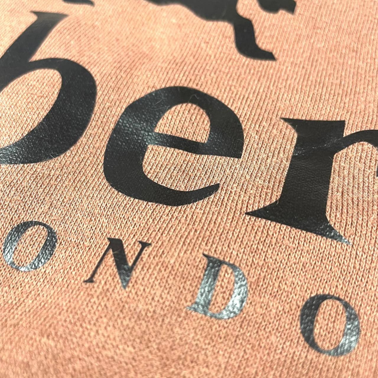 Burberry Rare Brown Burberrys Big Logo Sweatshirt Size: M - L Size US M / EU 48-50 / 2 - 5 Thumbnail